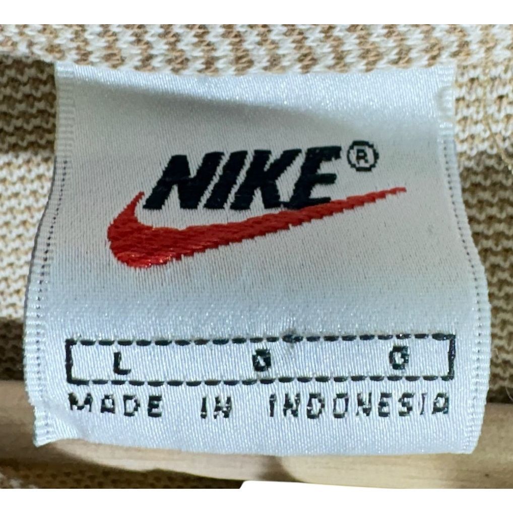 Nike Vintage Nike Mini Swoosh Logo 1/4 Zip Short Sleeve Polo L Size US L / EU 52-54 / 3 - 7 Thumbnail