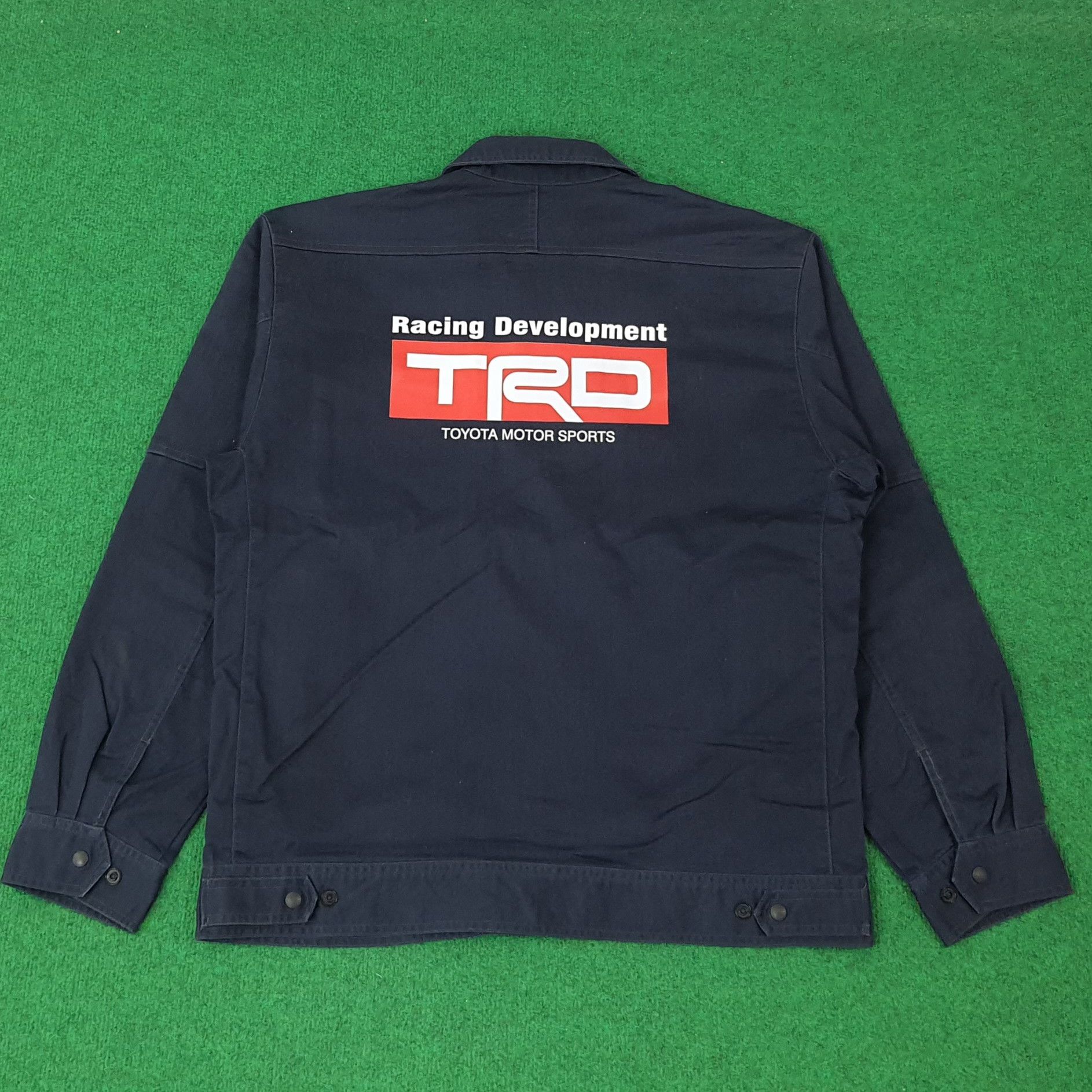 Japanese Brand Vintage TRD Toyota Motorsports Custom Logo Jacket C257N18 Size US L / EU 52-54 / 3 - 1 Thumbnail