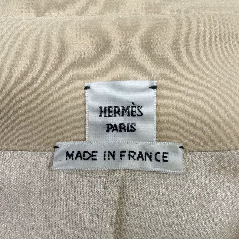 Hermes Hermes Ivory V-neck short-sleeve dress Size XXS / US 00 / IT 34 - 5 Thumbnail