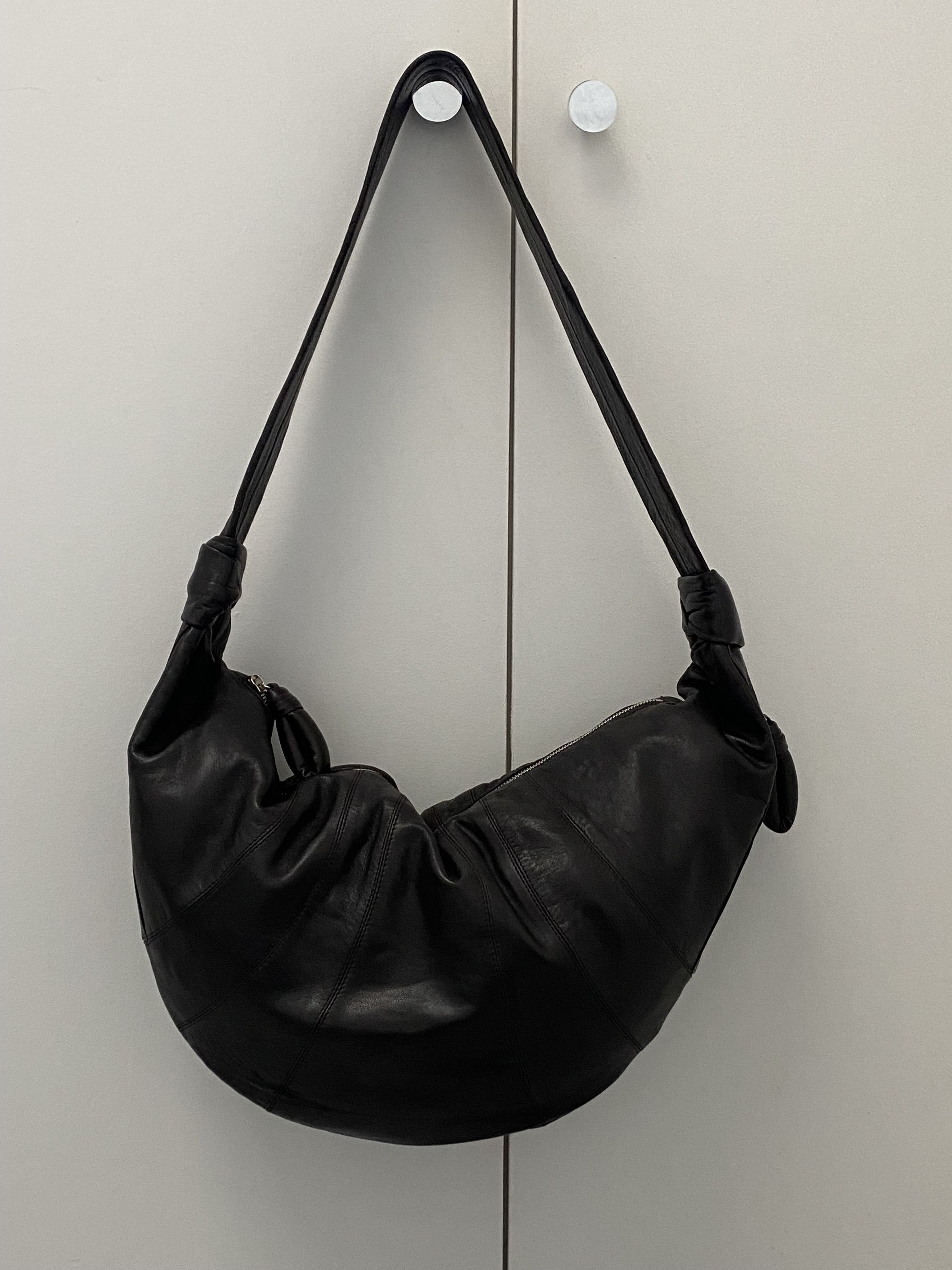 Lemaire Lemaire Large Croissant Bag Dark Chocolate Leather Grailed