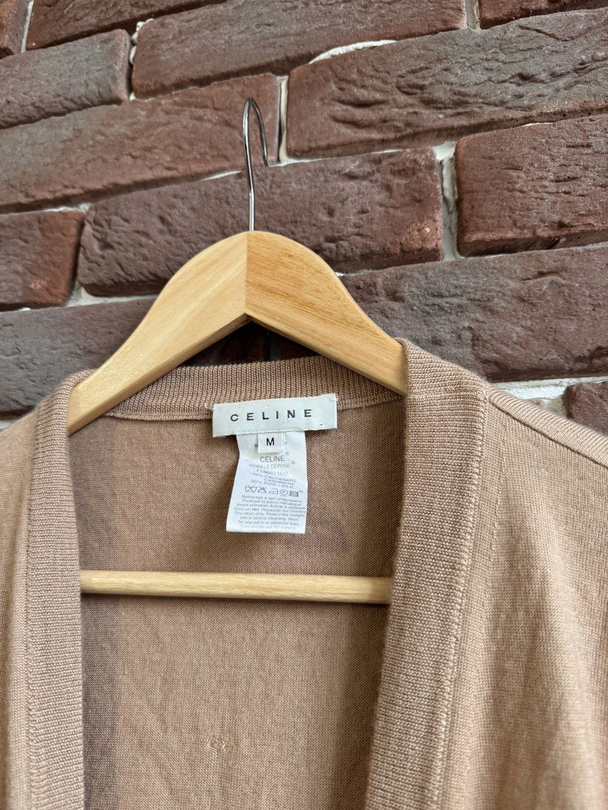 Celine Celine Cashmere Knit Cardigan Womens Designer Medium Size M / US 6-8 / IT 42-44 - 3 Thumbnail