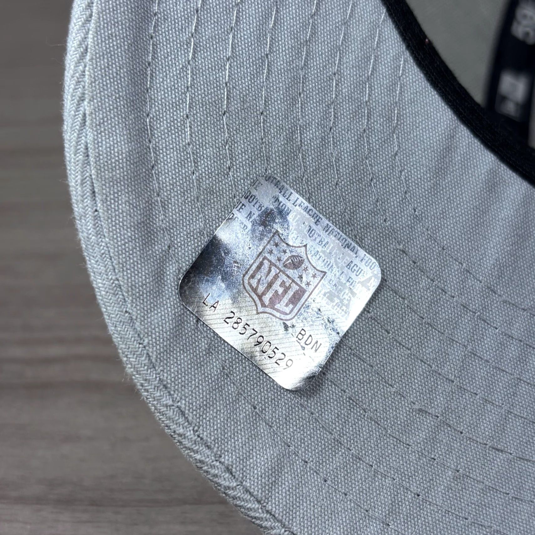 New Era VINTAGE? No. New Era Dallas Cowboys Solid Grey On Field NFL Cap 5950 Fitted Limited Edition Size ONE SIZE - 6 Thumbnail