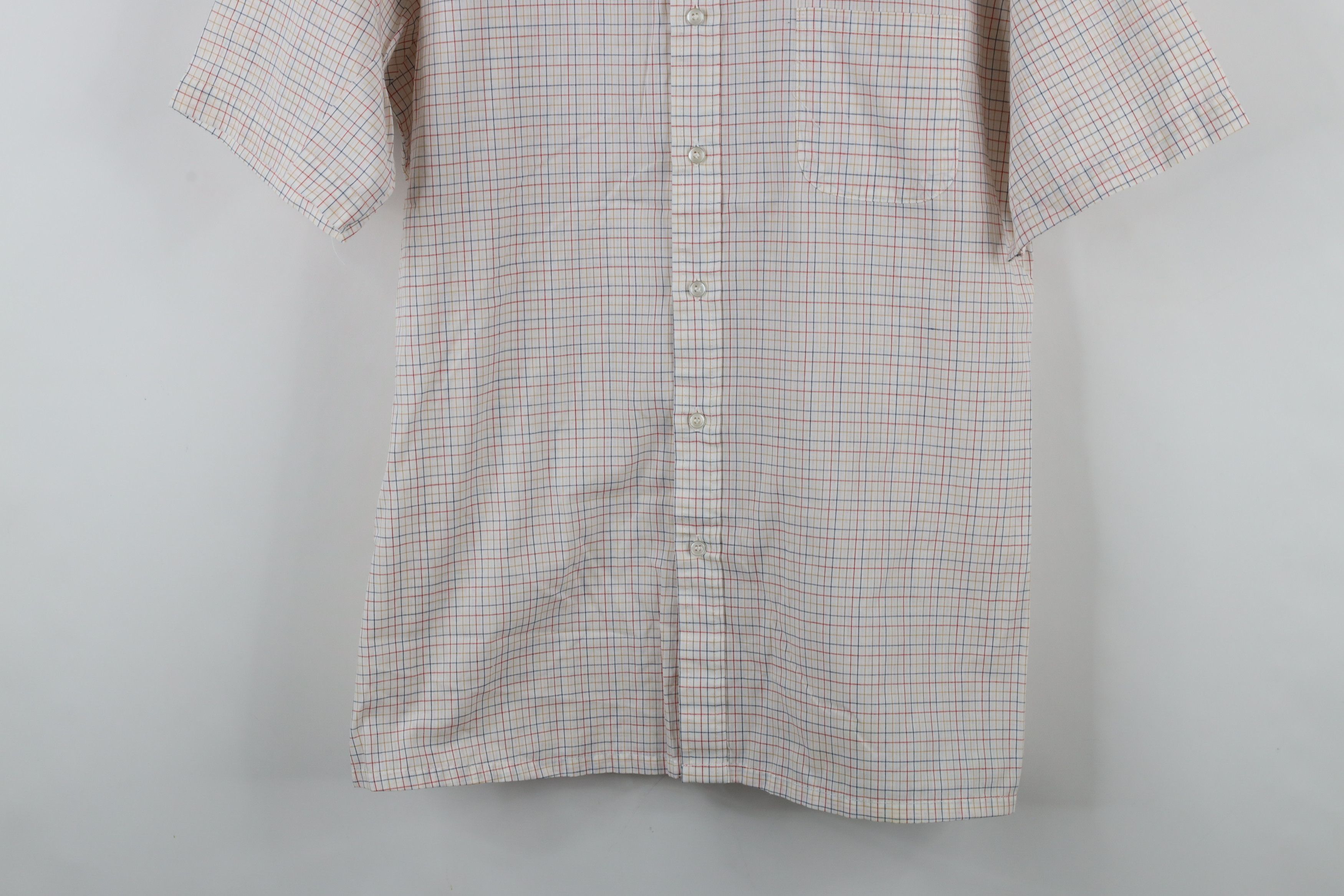 Vintage Vintage 70s Streetwear Rainbow Short Sleeve Button Shirt Size US M / EU 48-50 / 2 - 3 Thumbnail