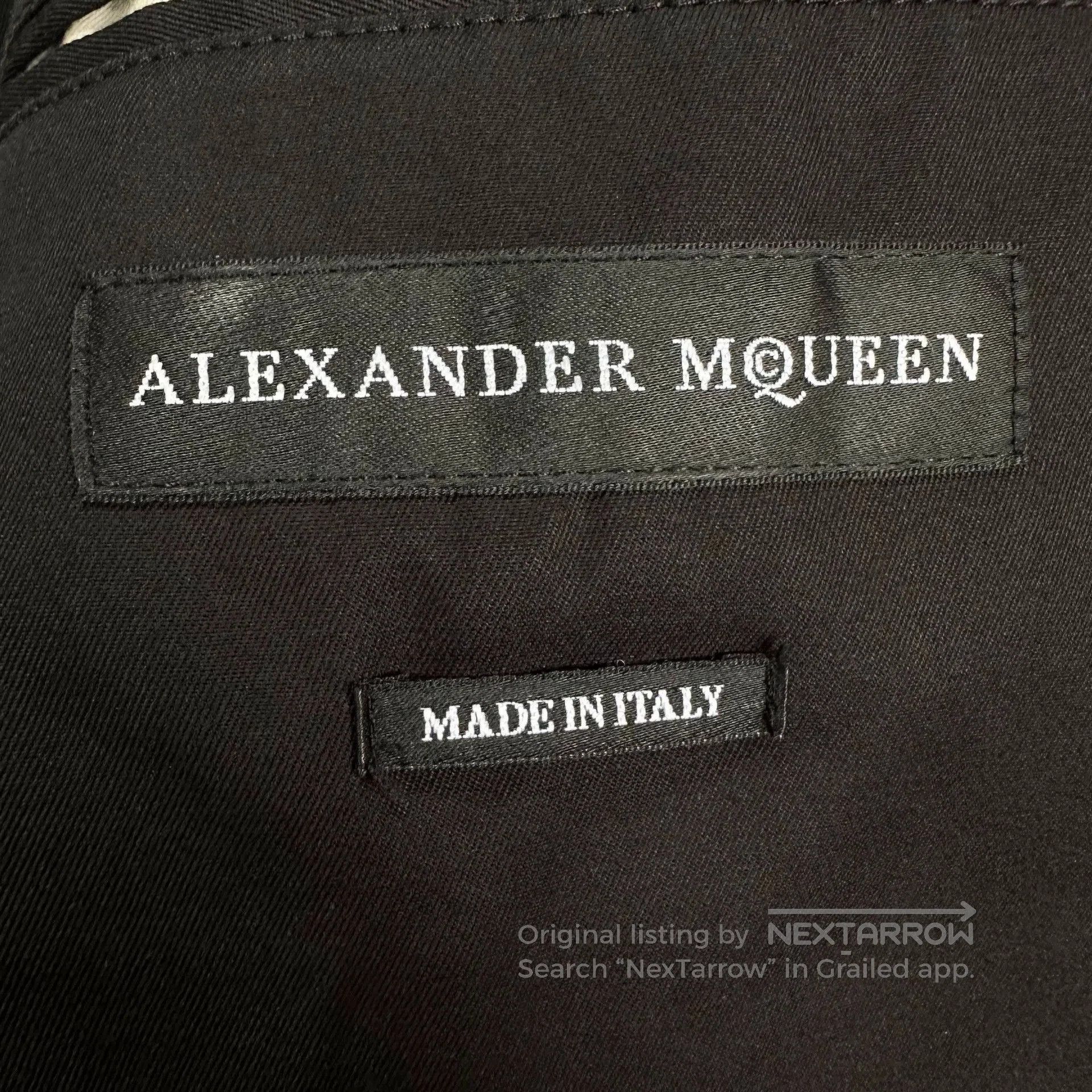 Alexander McQueen Alexander McQueen Embroidered Biker Jacket. Size US L / EU 52-54 / 3 - 5 Thumbnail