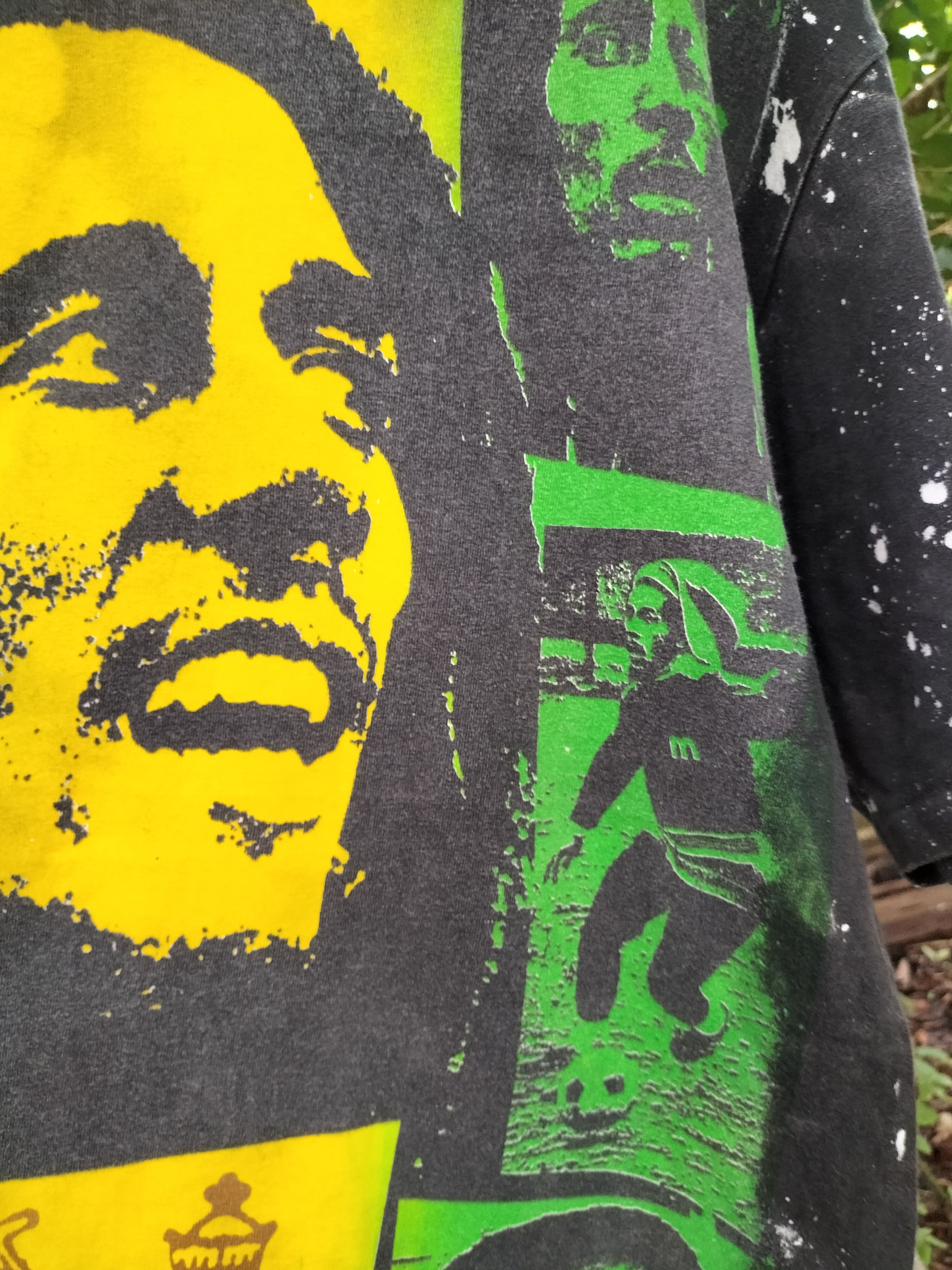 Band Tees Vintage 90s Bob Marley Mosquitohead by hanes authentic Size US XL / EU 56 / 4 - 7 Thumbnail