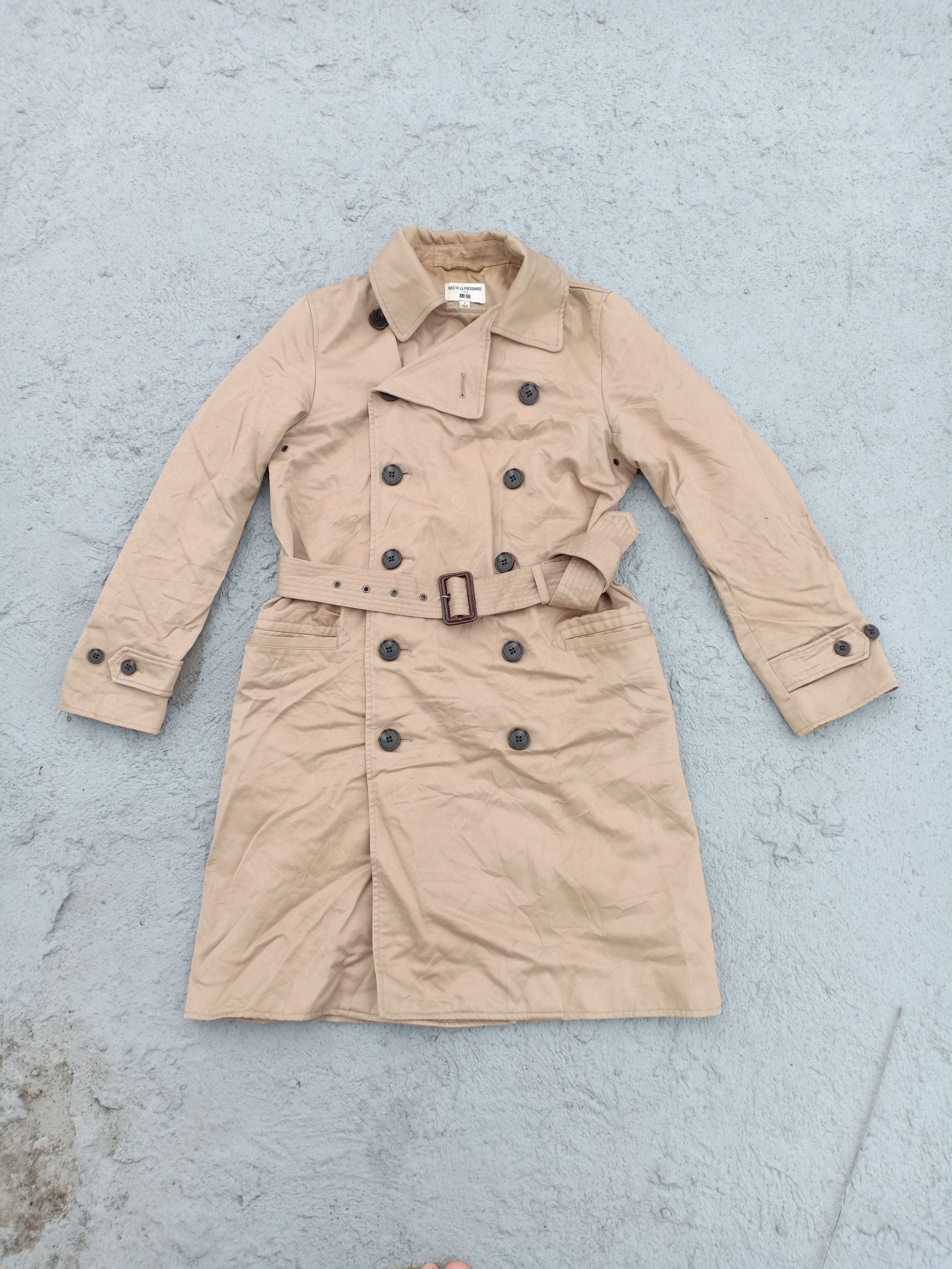 Uniqlo INES DE LA FRESSANGE x UNIQLO double breasted trench coat Size S / US 4 / IT 40 - 1 Thumbnail