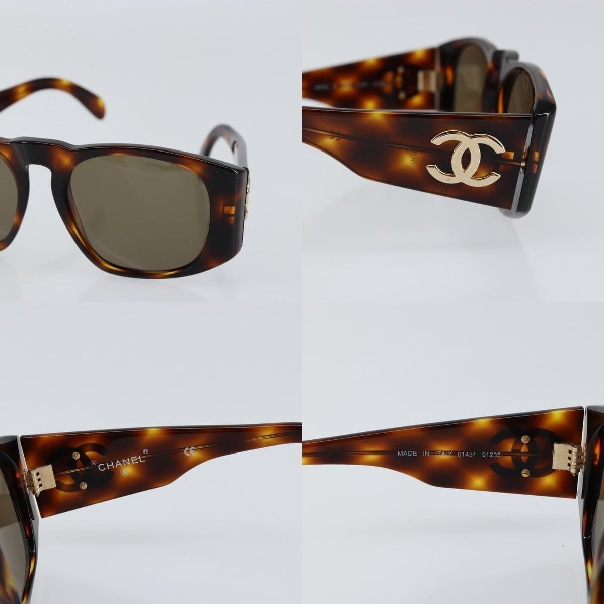 Chanel Chanel CC Plastic Sunglasses Size ONE SIZE - 4 Thumbnail
