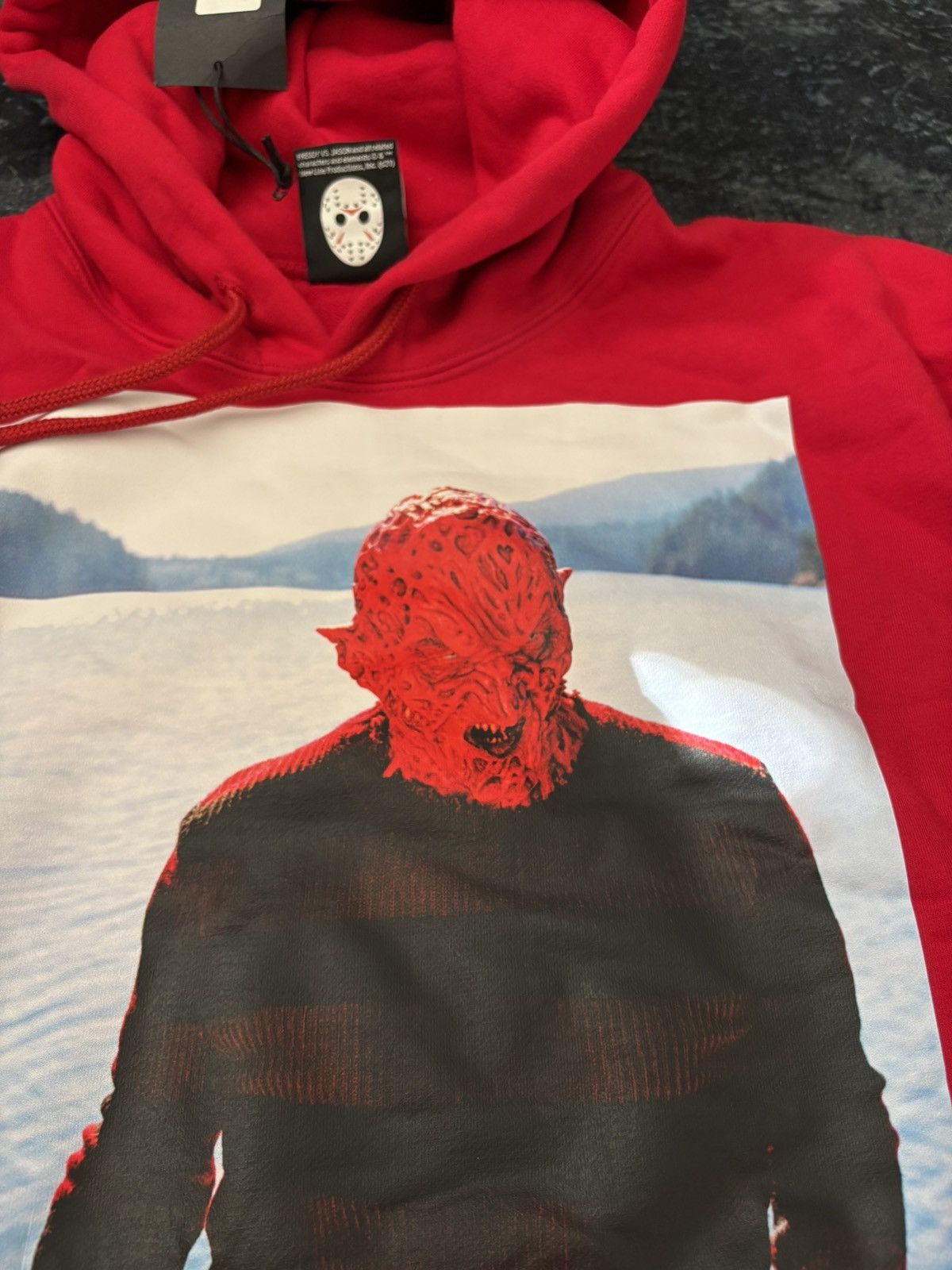 Anonymous Club × Hood By Air × Playboi Carti Hood By Air “Freddy VS Jason very rare hoodie ss21 Size US S / EU 44-46 / 1 - 7 Thumbnail