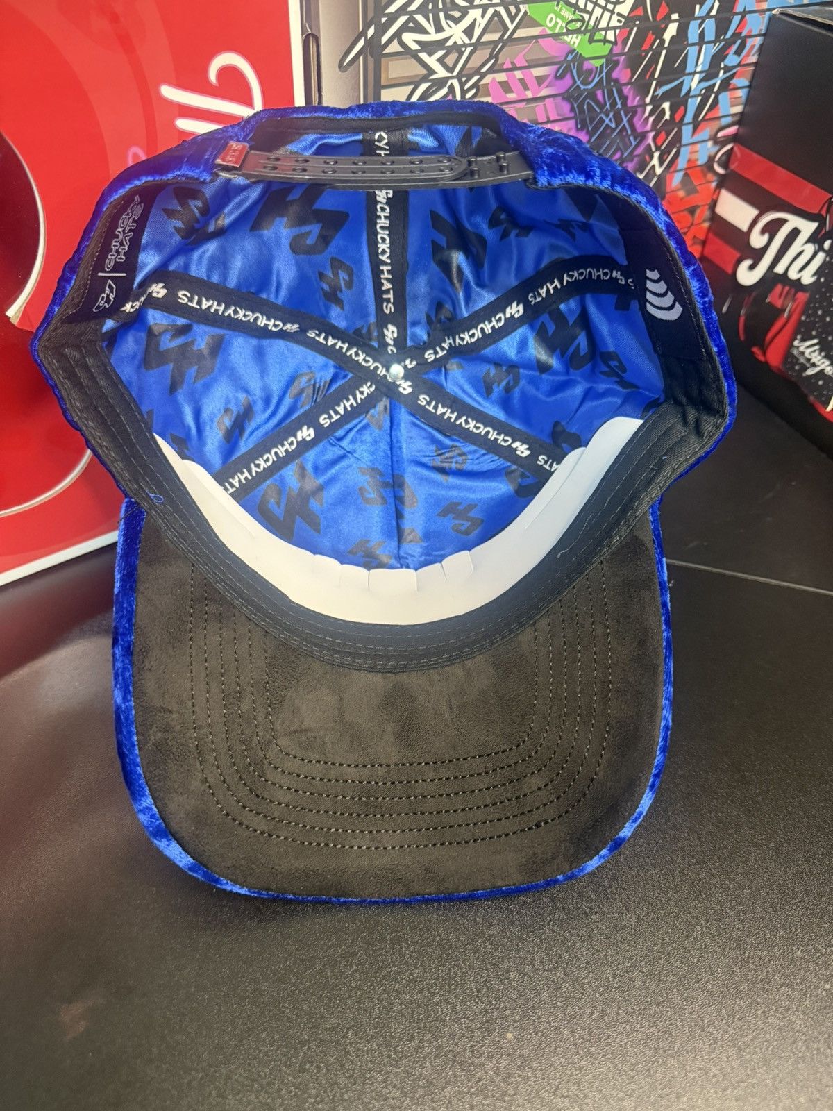 Other Chucky Hats Lucifier Blue Dandy Barbas Size ONE SIZE - 6 Thumbnail