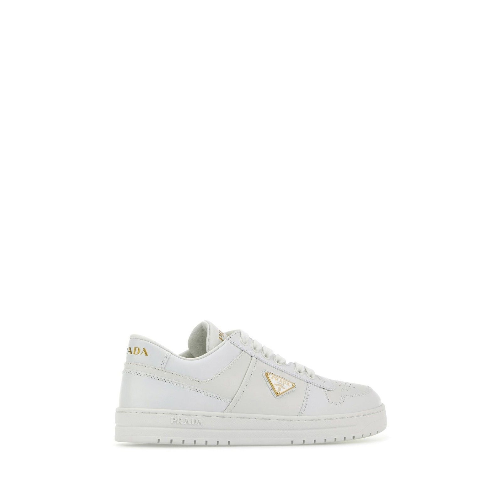Prada PRADA Downtown White Leather Low Top Flat Sneakers New And A Size US 8 / IT 38 - 3 Thumbnail