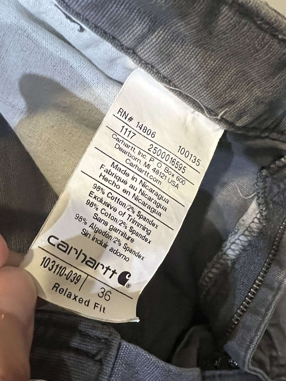 Carhartt × Vintage Carhartt Shorts Size US 36 / EU 52 - 3 Thumbnail