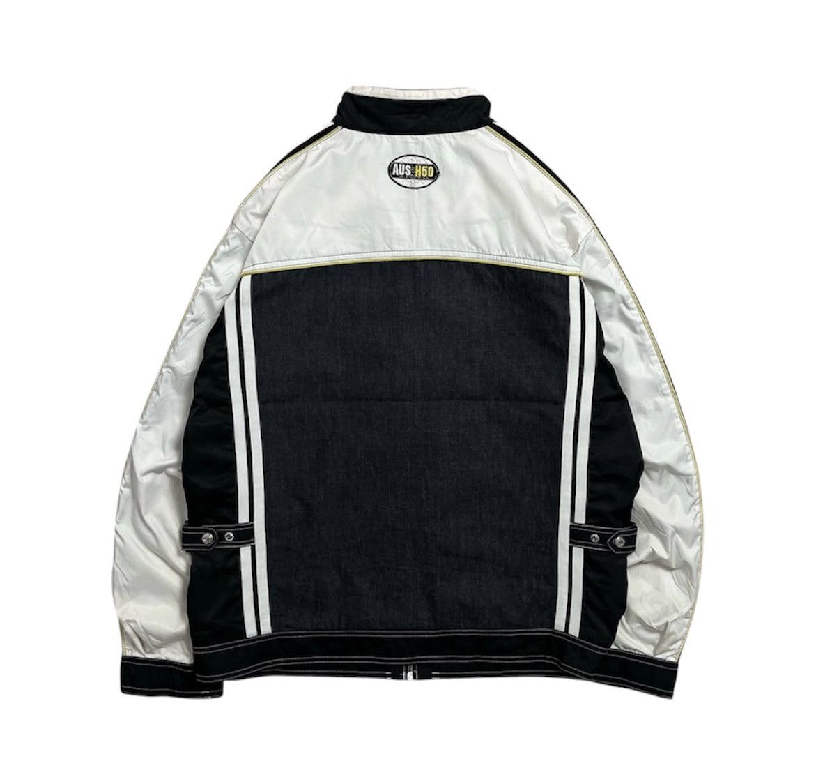 Vintage Vintage Head Racing Colourblock Windbraker Jacket Size US XL / EU 56 / 4 - 2 Thumbnail