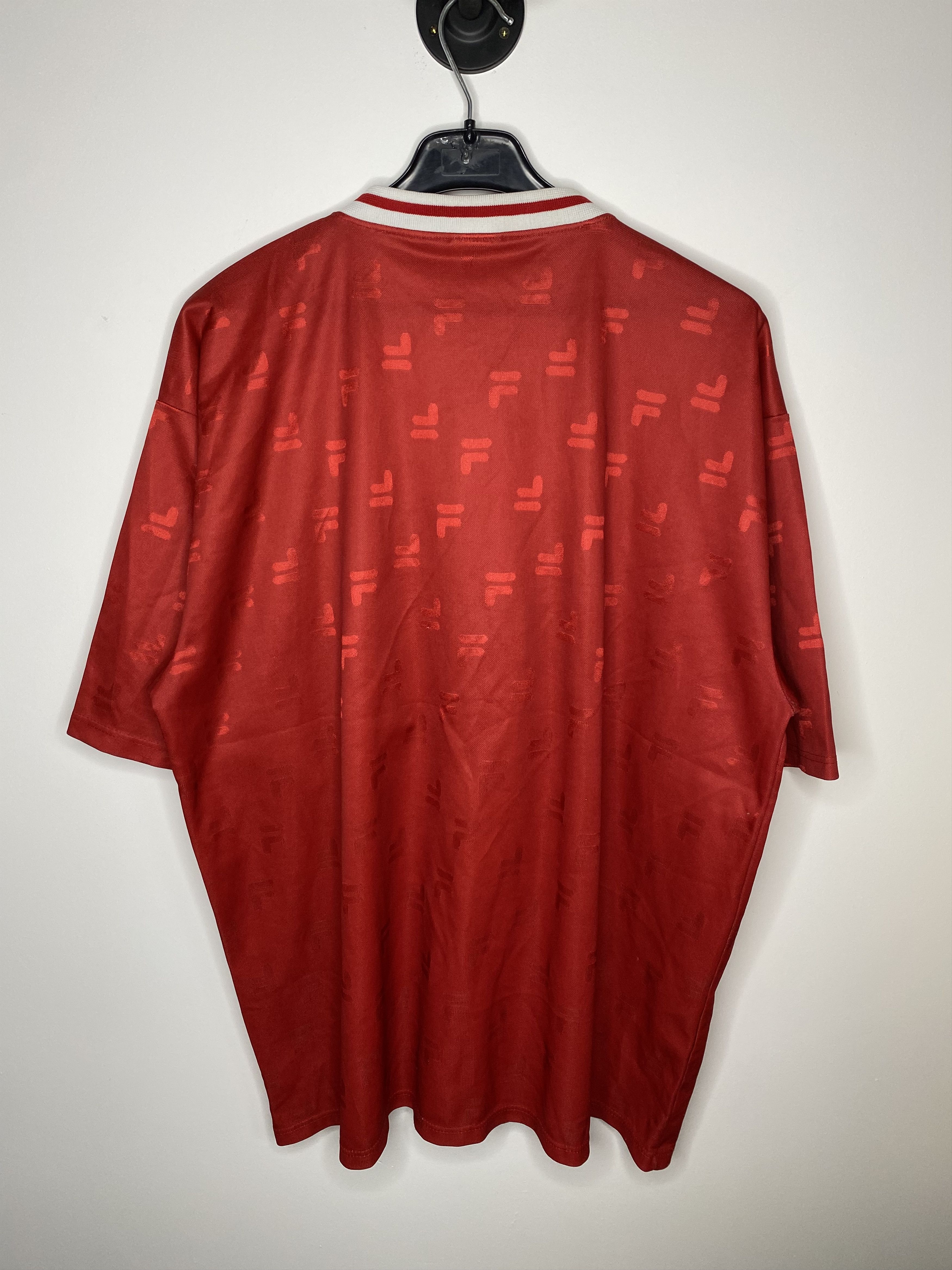 Fila EINTRACHT FRANKFURT 2001 HOME FOOTBALL SHIRT SOCCER JERSEY Size US XL / EU 56 / 4 - 2 Thumbnail