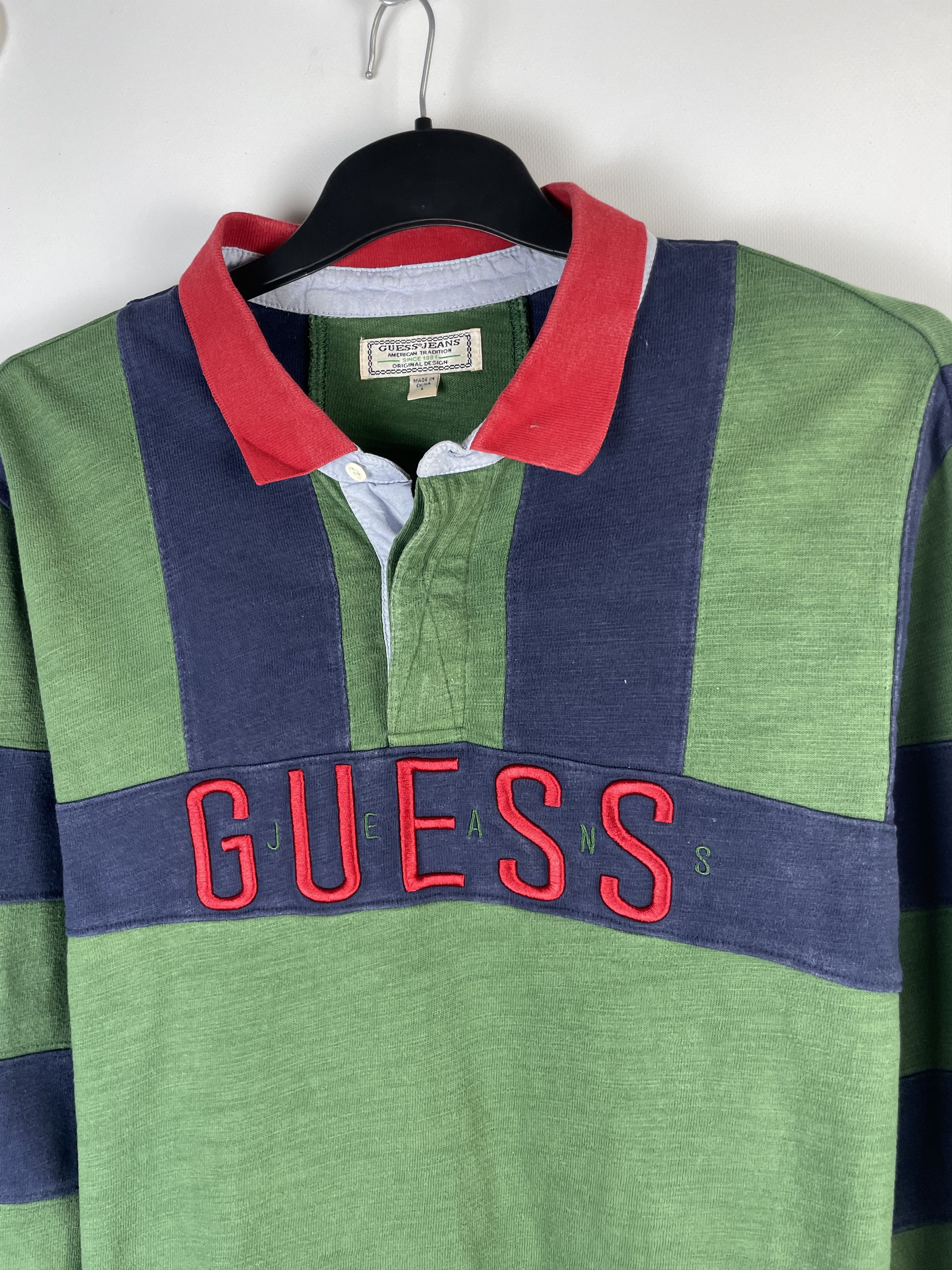 Guess × Vintage Vintage Guess Long Sleeve Size US L / EU 52-54 / 3 - 4 Thumbnail