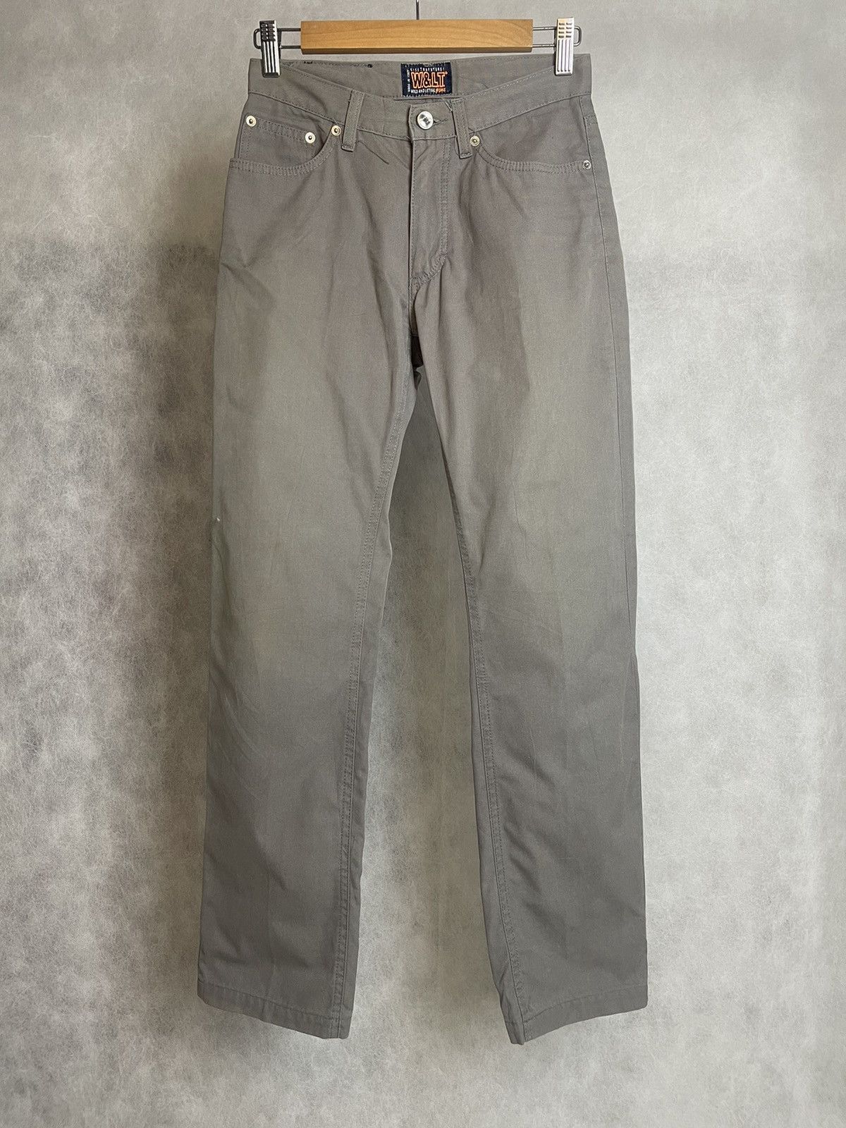 image of Archival Clothing x W Lt Walter Van Beirendonck W&lt Walter Van Beirendonck Twill Pants in Grey (Si