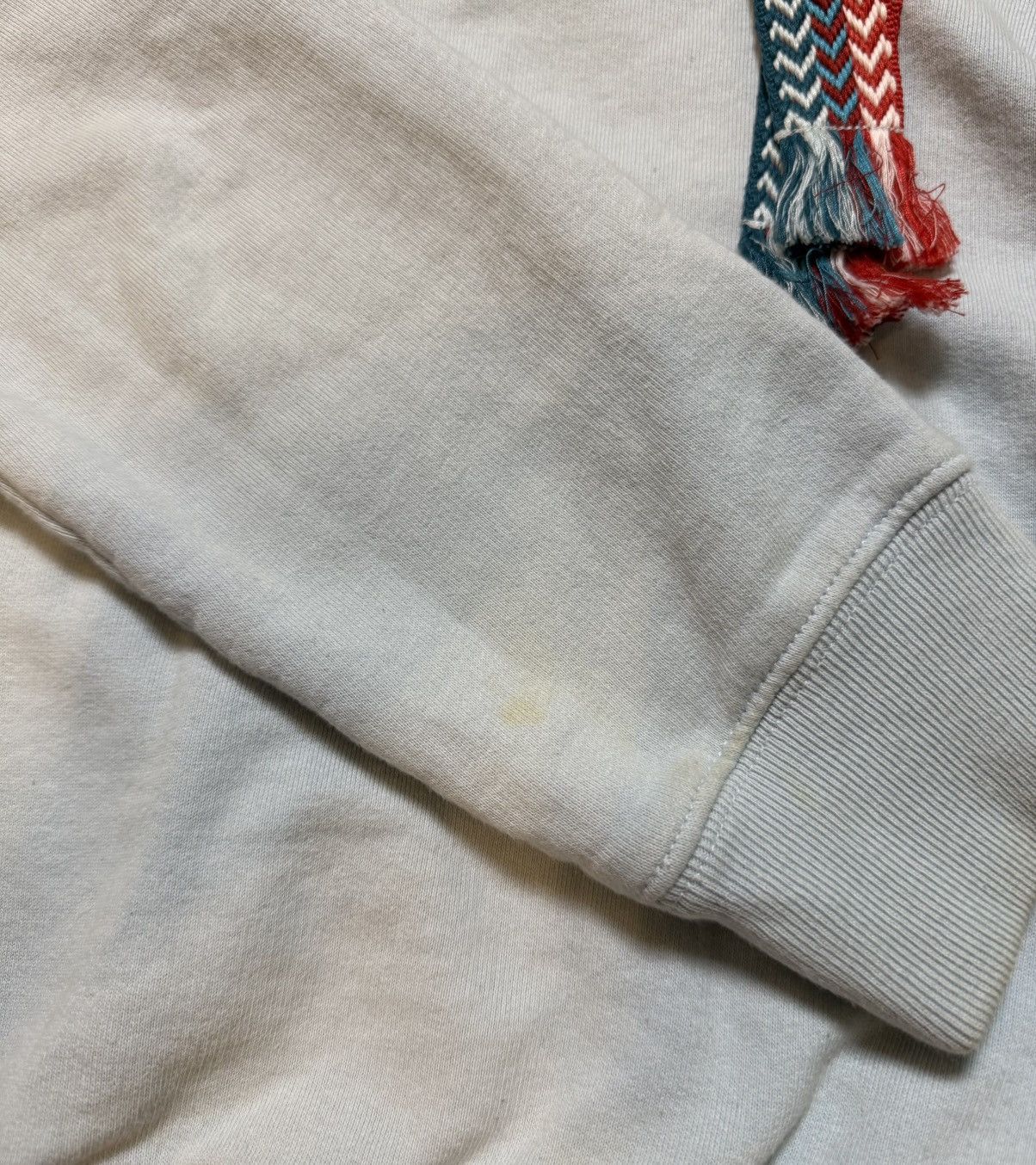 Lanvin Lanvin Embroidered Curblace Hoodie Sky Blue Size US S / EU 44-46 / 1 - 8 Thumbnail