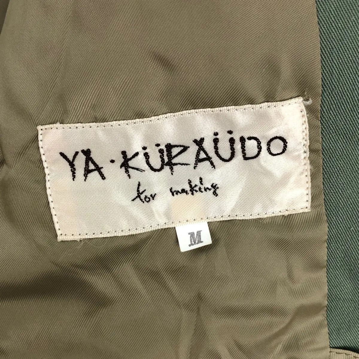 Vintage Vintage YA KURAUDO JAPAN Designer Double Breasted Blazer Size 42R - 8 Thumbnail