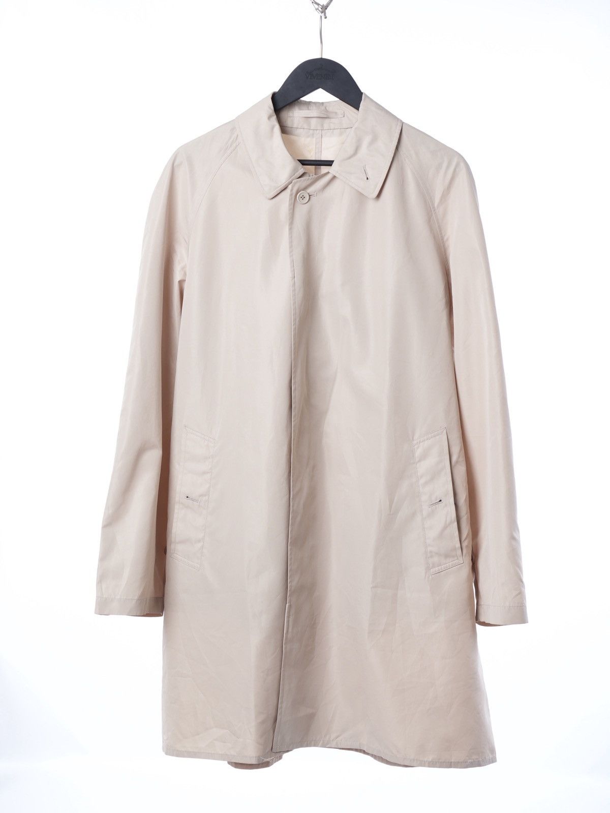 Burberry 🔥 Vintage BURBERRY Nylon Trench Coat Size US M / EU 48-50 / 2 - 1 Thumbnail