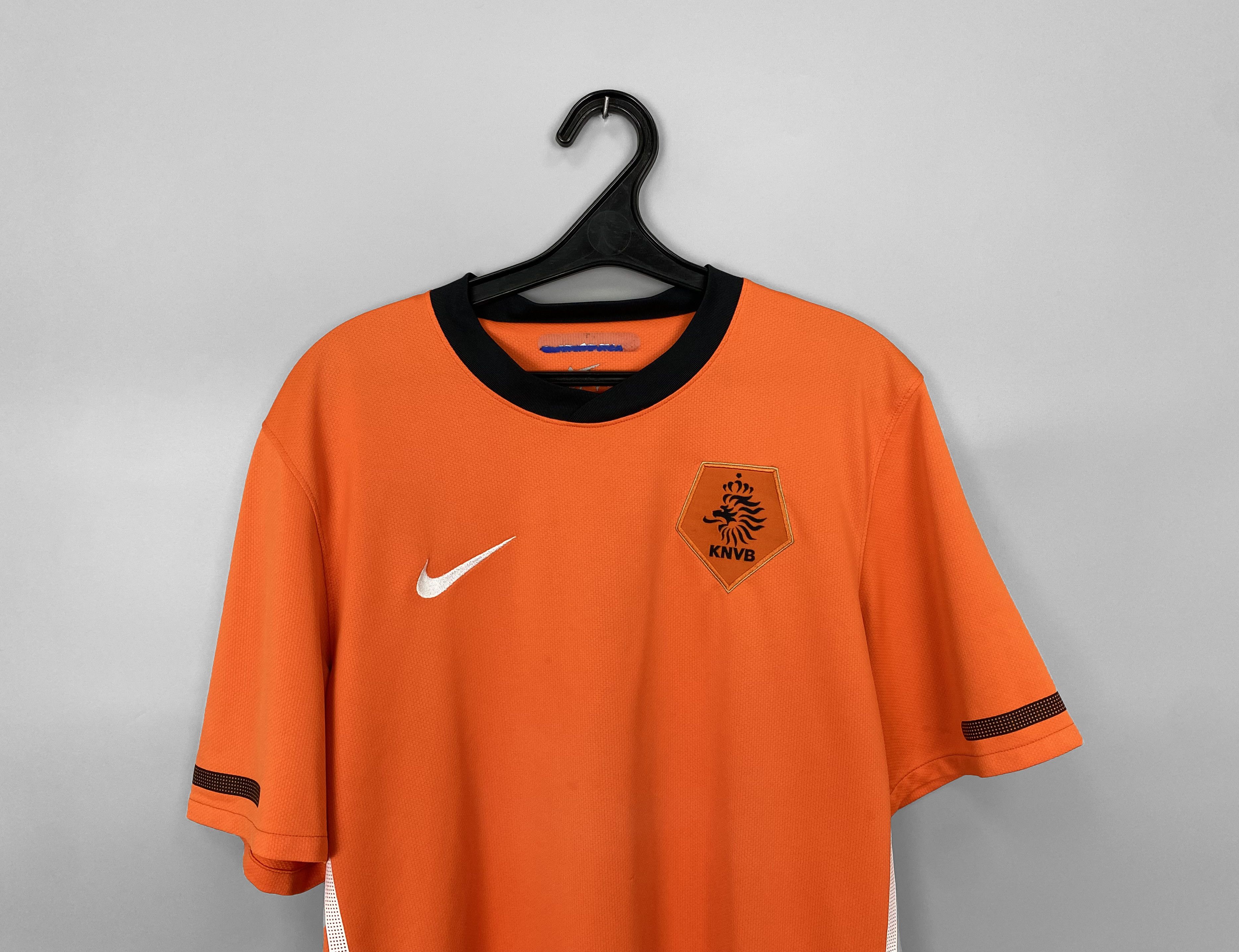 Nike Netherlands 2010 Team Football Soccer Home Jersey Kit Nike Size US L / EU 52-54 / 3 - 2 Thumbnail