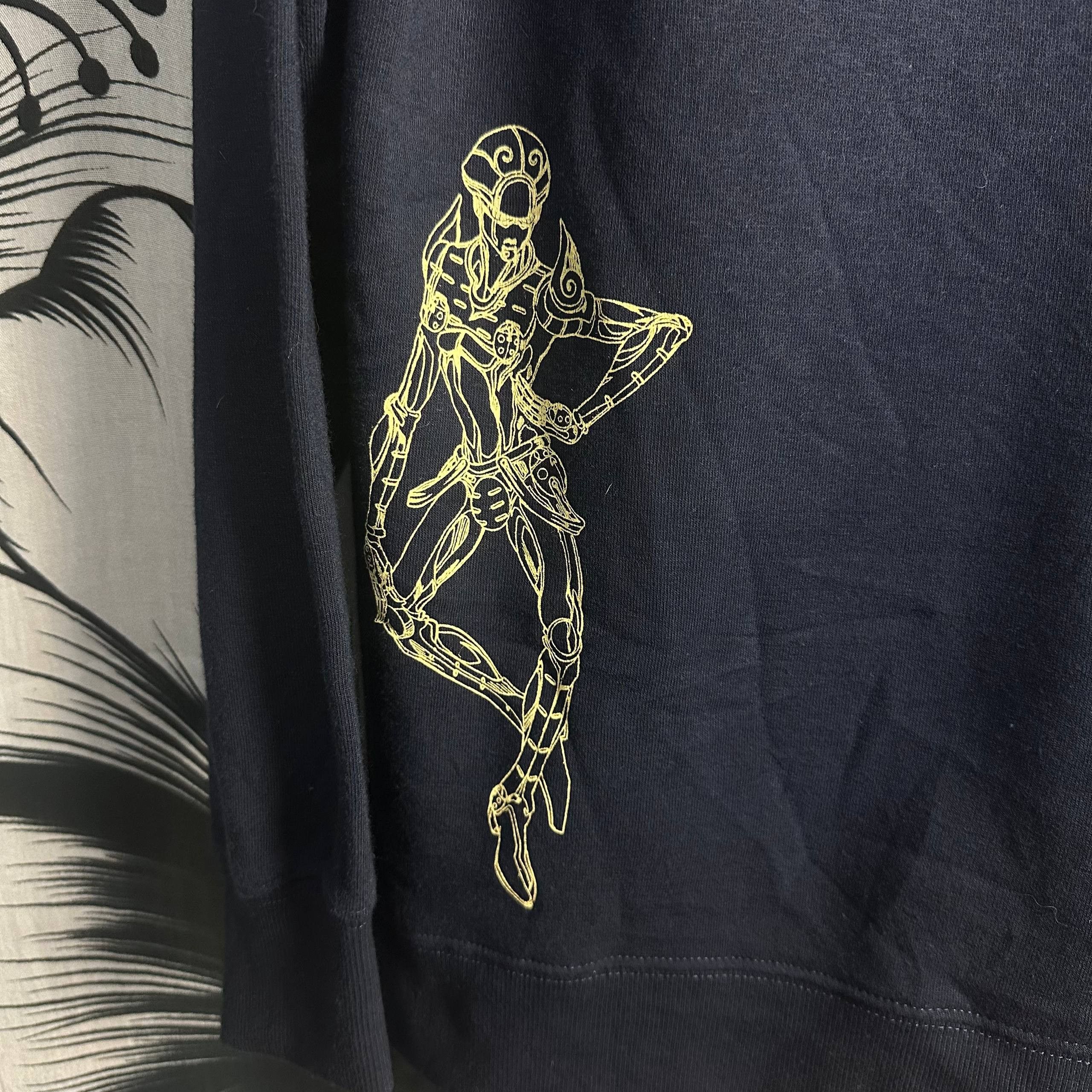 Vintage Vintage Jojo Bizarre Adventure Giorno Giovanna Anime Hoodie Size US L / EU 52-54 / 3 - 4 Thumbnail
