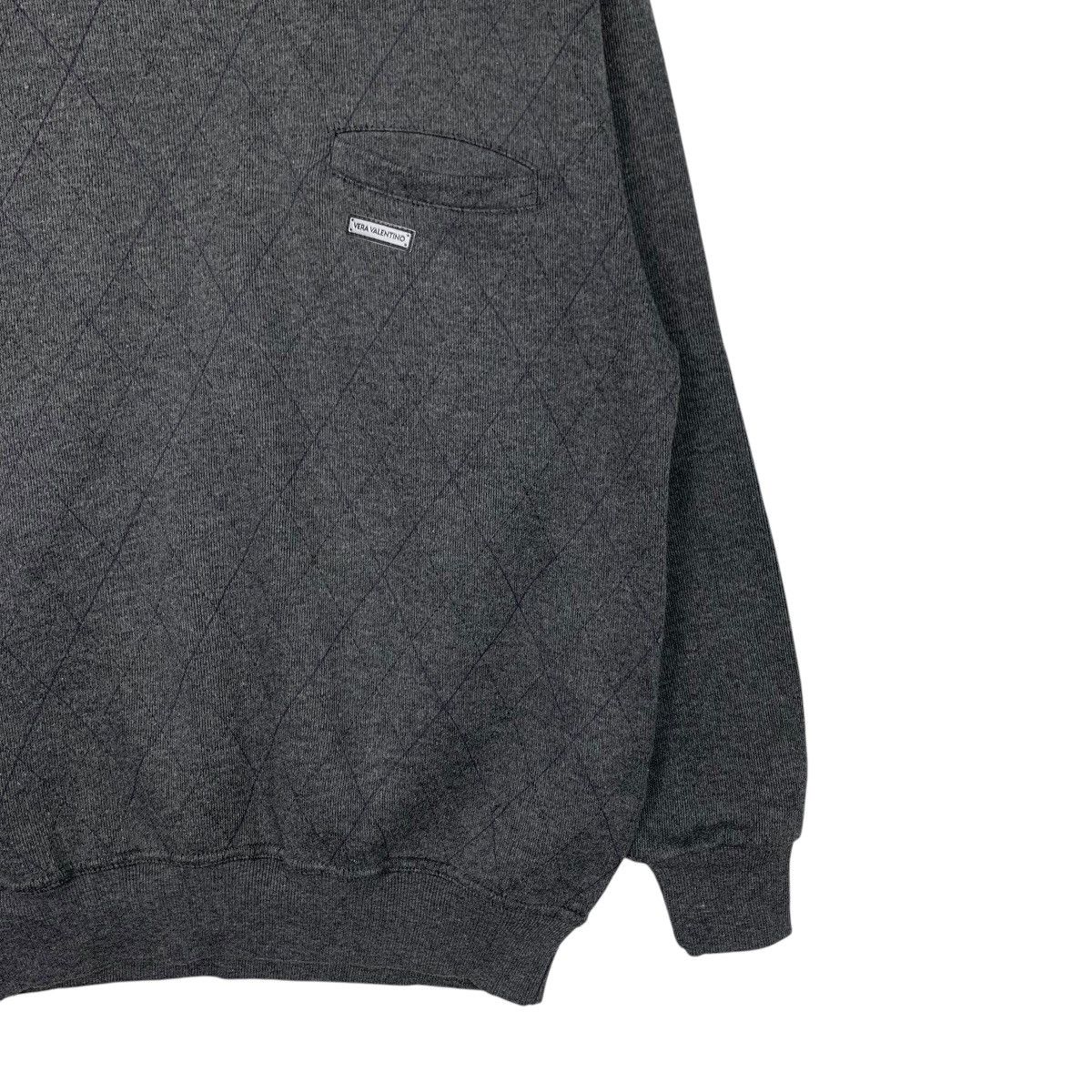 Valentino VERA VALENTINO Single Pocket Crewneck Sweatshirt #1555-C70 Size US M / EU 48-50 / 2 - 4 Thumbnail
