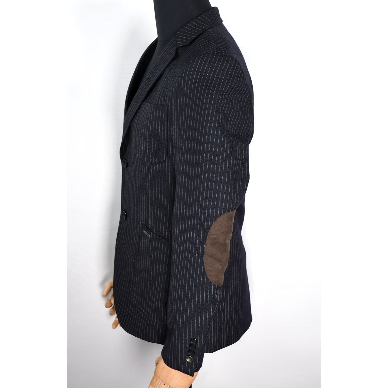 Scotch & Soda SCOTCH & SODA Blazer Jacket G-1 U.S Navy Engineered Garment Size M Blue Stripe Men Modern Vintage? (Note: Original content may be unclear) Size 40R - 6 Thumbnail