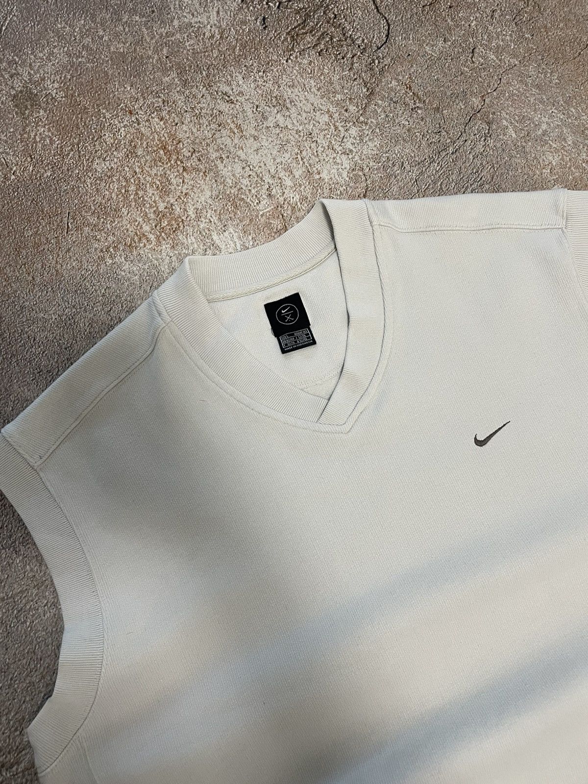 Nike Vintage Nike Heavy Cotton Baggy Sleeveless Sweatshirt Size US L / EU 52-54 / 3 - 3 Thumbnail