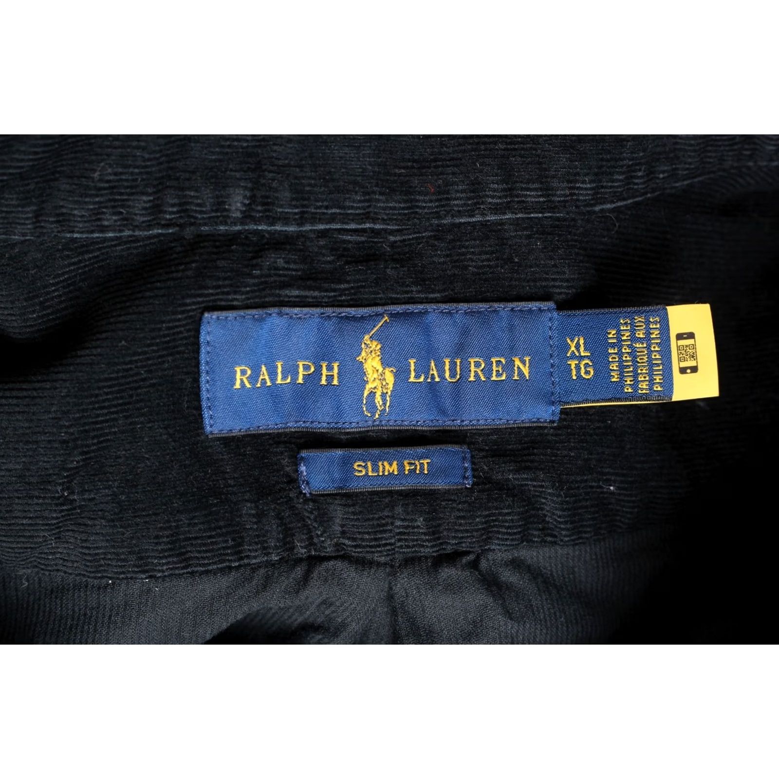 Ralph Lauren RALPH LAUREN Corduroy Shirt Men XL Slim Fit Long Sleeve VR3642 Size US XL / EU 56 / 4 - 5 Thumbnail