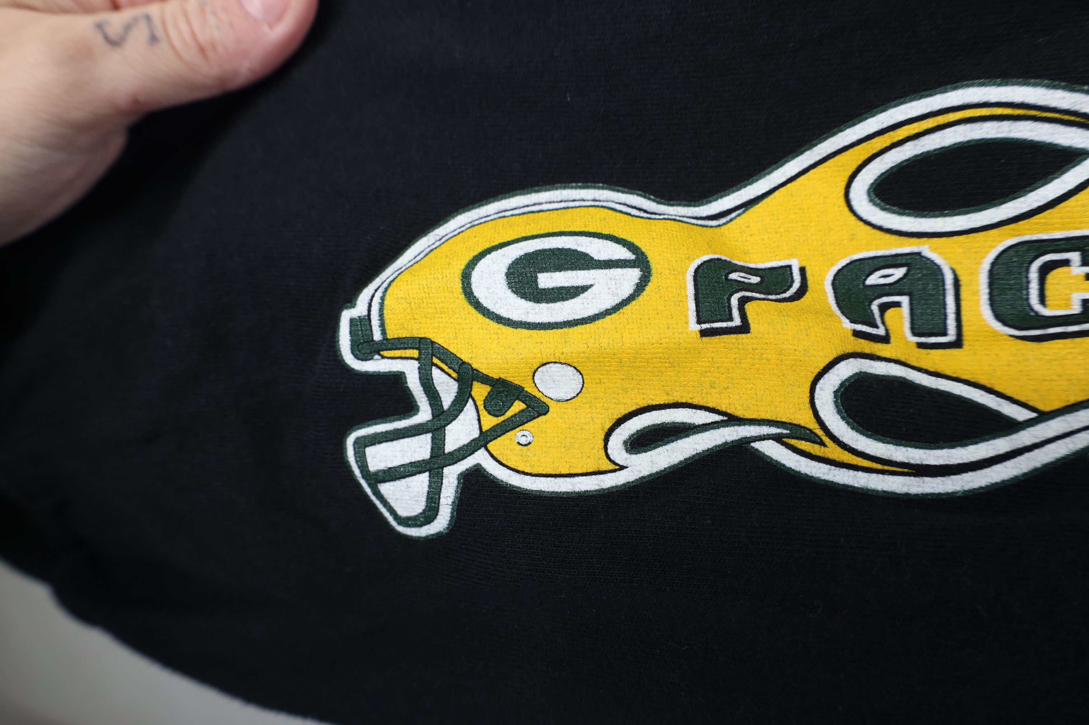Vintage Vintage NFL Green Bay Packers Football Long Sleeve T-Shirt Size US XXL / EU 58 / 5 - 7 Thumbnail
