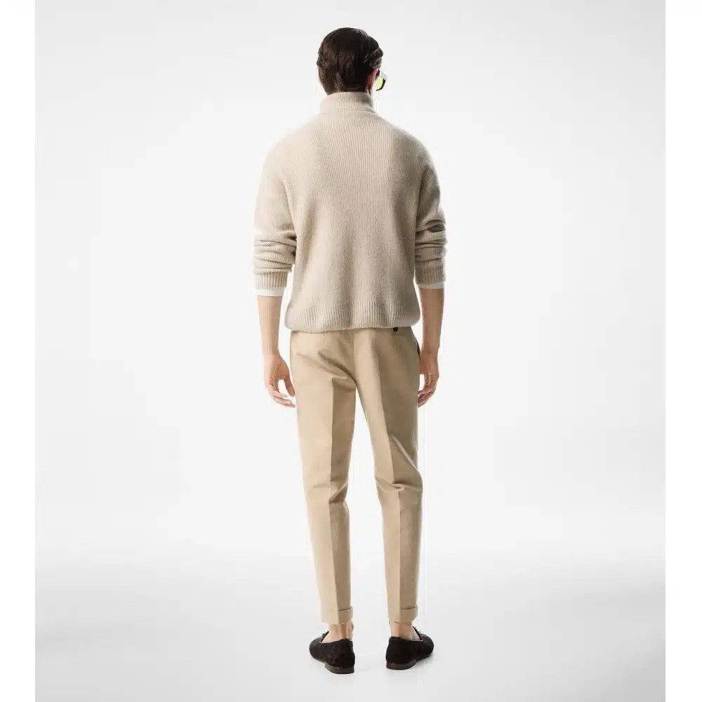 Tom Ford o1loc1c0226 KRL024 Brushed Cashmere Silk Rollneck Sweater Size US S / EU 44-46 / 1 - 3 Thumbnail