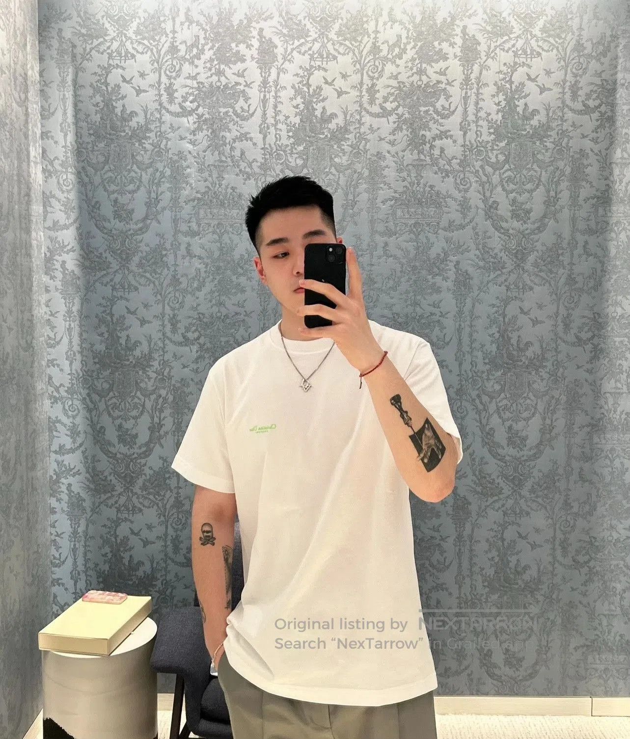 Dior Dior SS24 Logo Print Men's T. Size US M / EU 48-50 / 2 - 6 Thumbnail