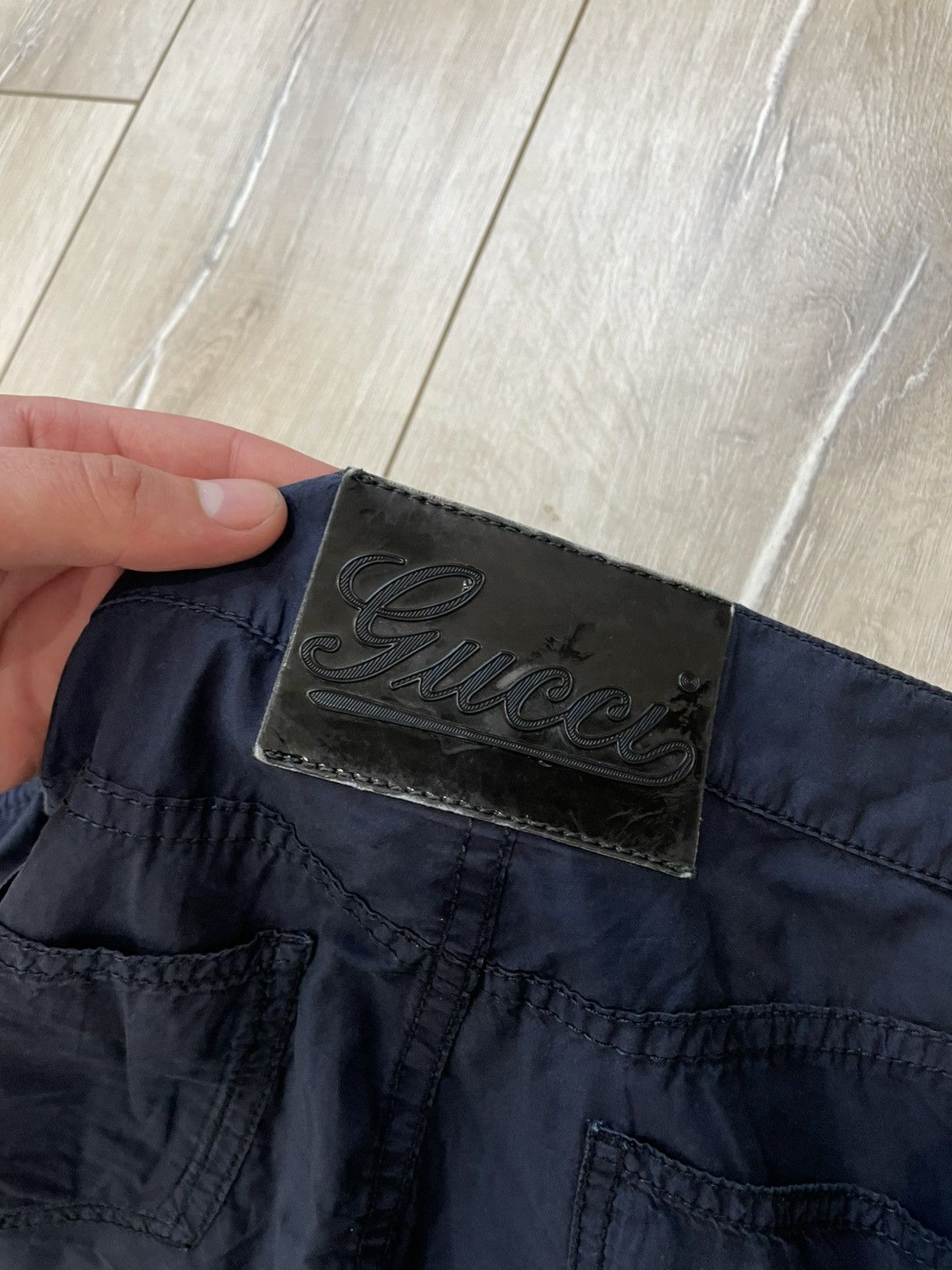 Gucci vintage womans Gucci jogging base pants Size 27" / US 4 / IT 40 - 14 Thumbnail