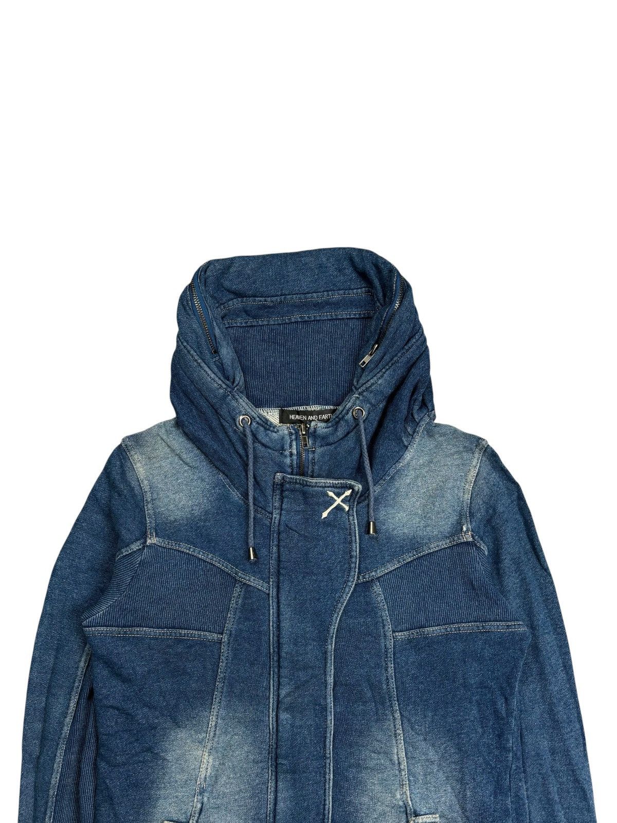 GOA 2000s Maruoka Shoji - Apocalypse Style Washed Bono Jacket Size US M / EU 48-50 / 2 - 7 Thumbnail