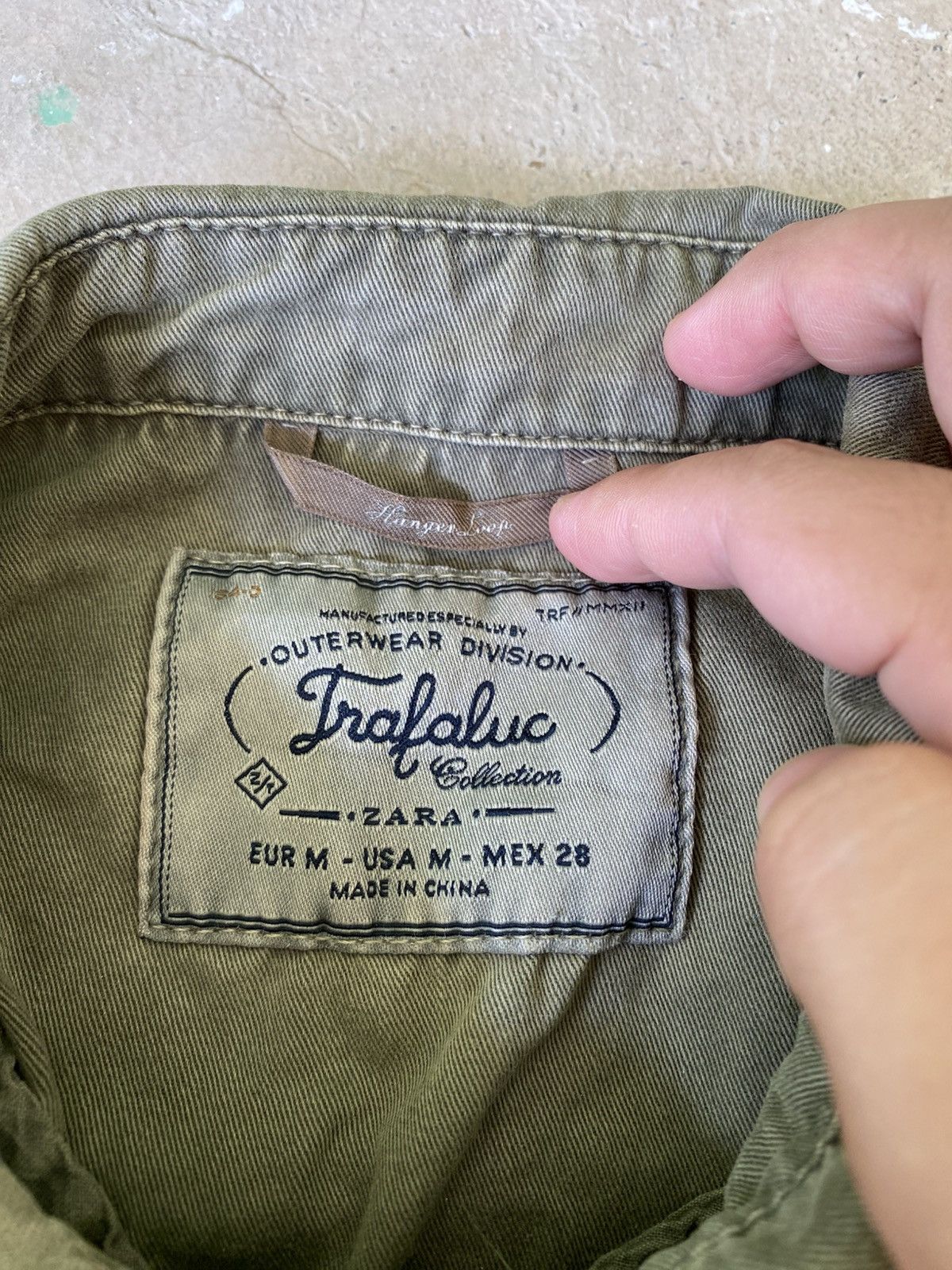 Zara Zara Trafaluc Embellished Military Utility Jacket Size M / US 6-8 / IT 42-44 - 7 Thumbnail