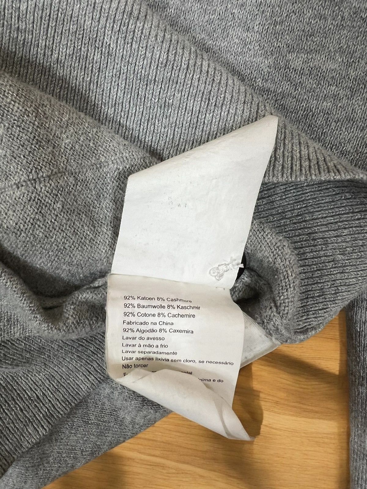 Timberland Timberland Cashmere Blend grey cardigan size S Size S / US 4 / IT 40 - 7 Thumbnail