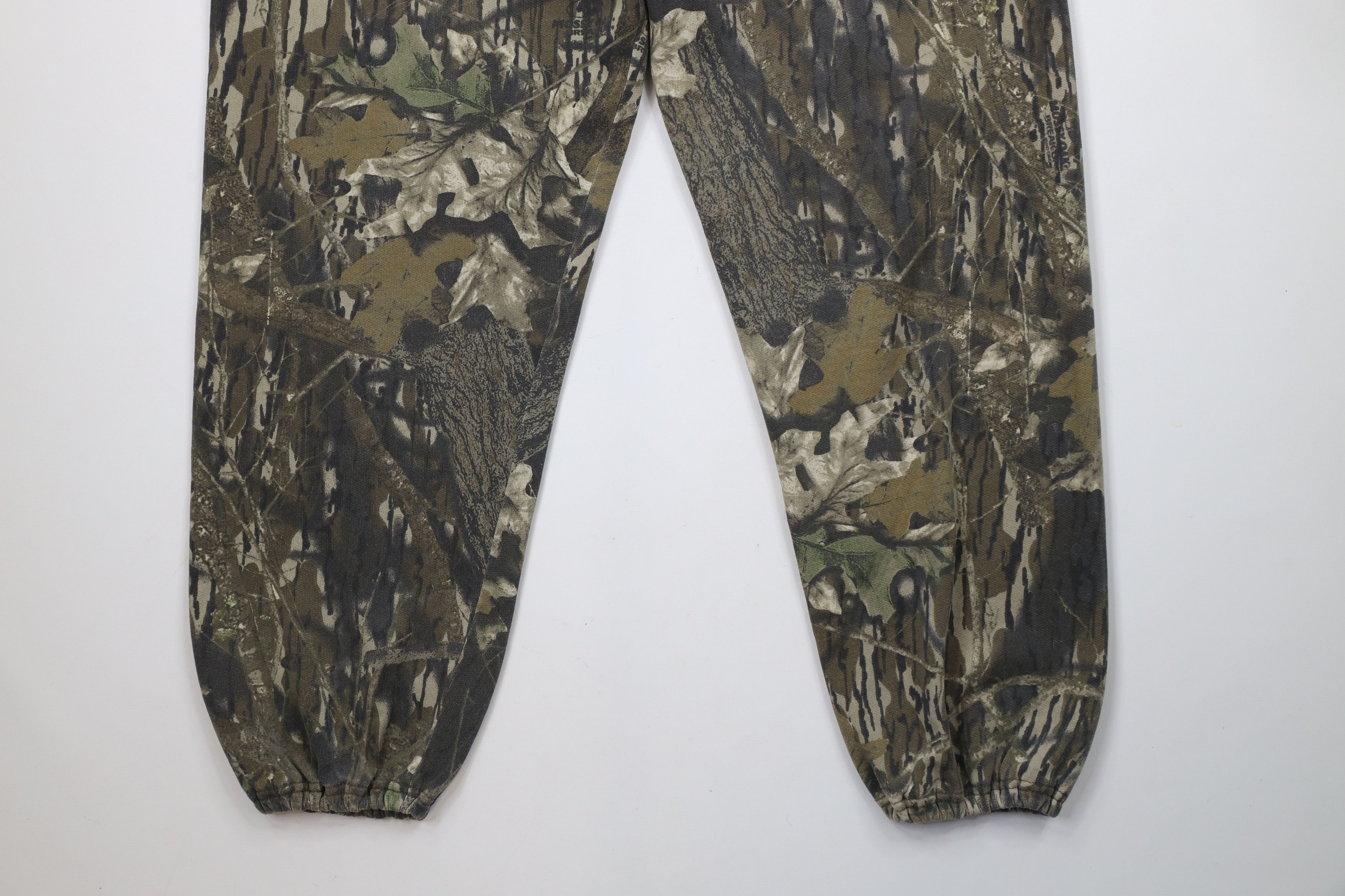Vintage Vintage 90s Streetwear Mossy Camouflage Sweatpants Joggers Size US 36 / EU 52 - 11 Thumbnail