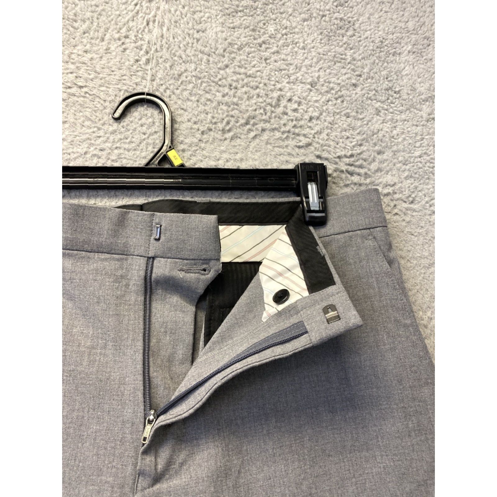 Ralph Lauren Ralph Lauren Pants Mens 34x32 Gray Dress Slacks LAUREN Formal Business /0183 Size US 34 / EU 50 - 3 Thumbnail