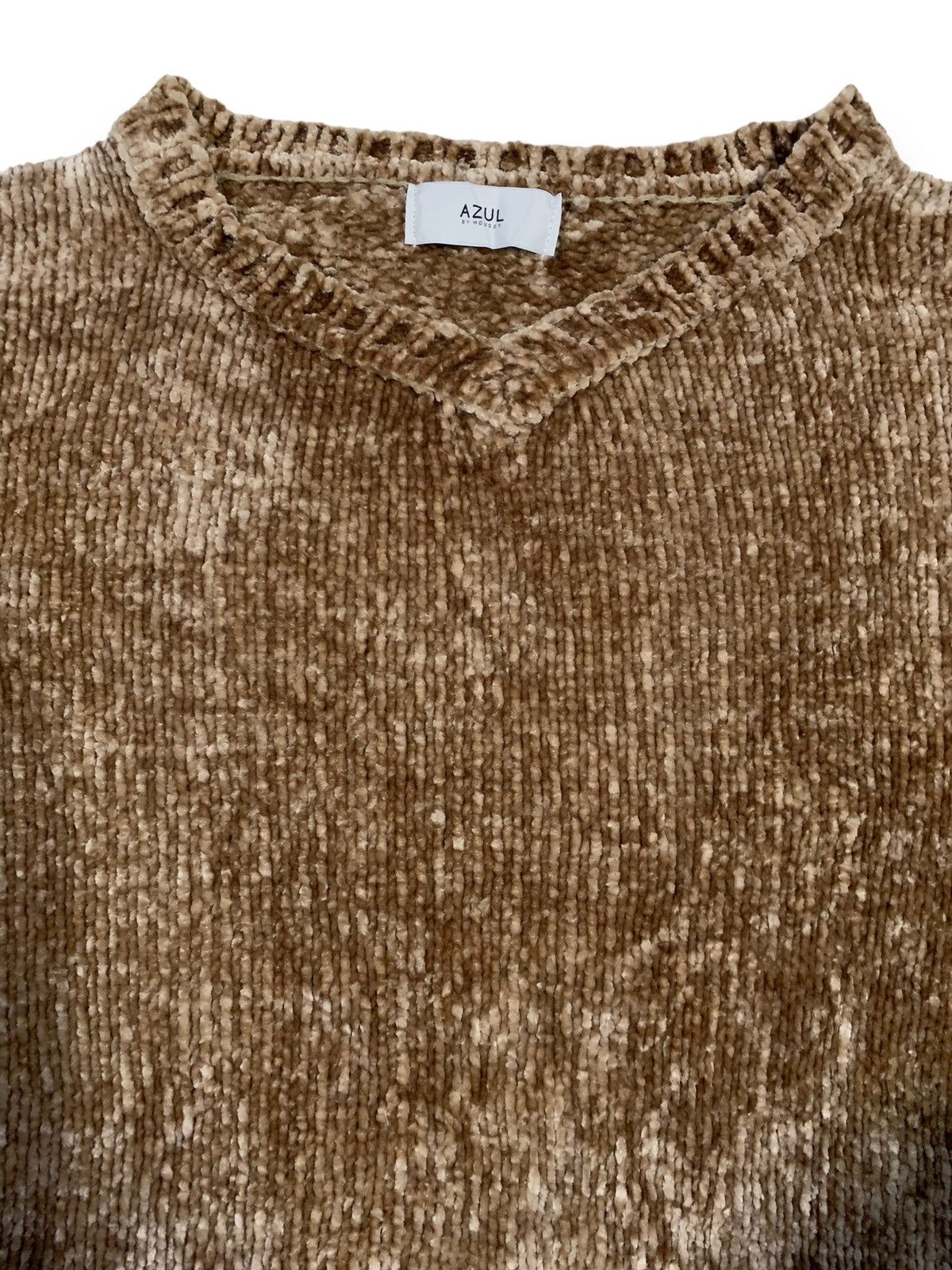 Japanese Brand 🔥BUNDLE🔥Japanese Azul by Moussy Grey & Brown Knitted Sweater Size US L / EU 52-54 / 3 - 15 Thumbnail