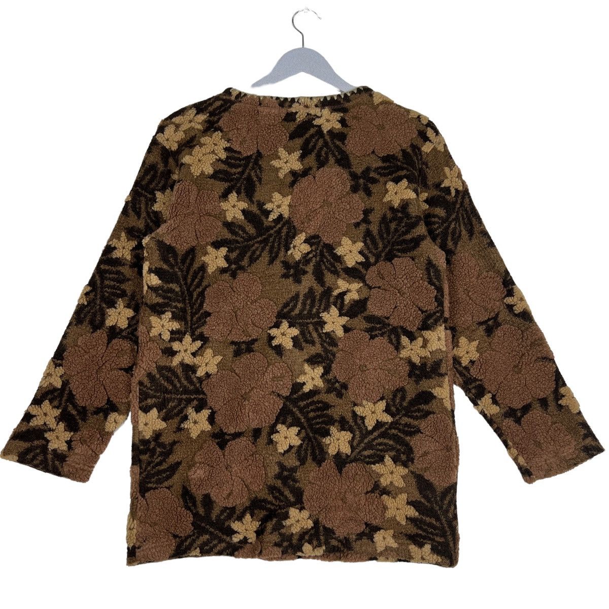 Japanese Brand 🔥 RYU FLOWER FLEECE JACKET Size US M / EU 48-50 / 2 - 8 Thumbnail