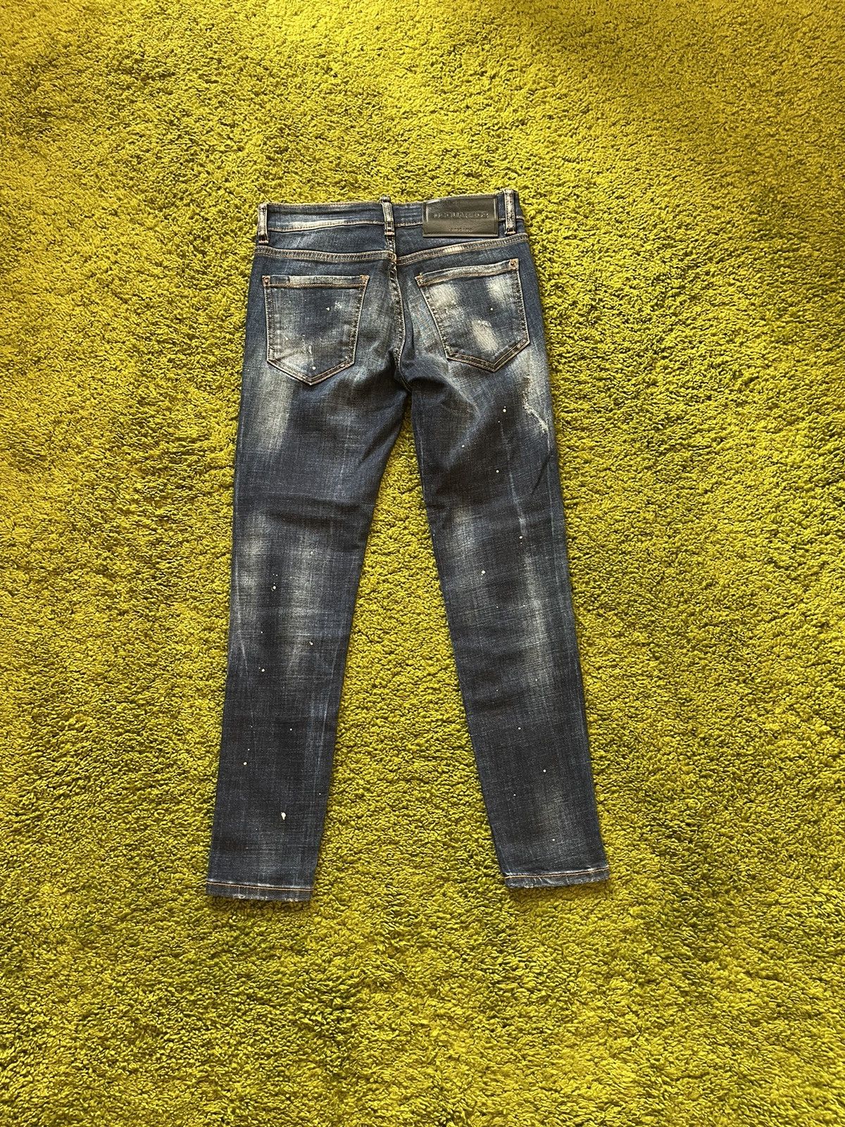 Designer × Dsquared2 Dsquared2 avant garde factory faded jeans denim Size 25" / US 0 / IT 36 - 2 Thumbnail