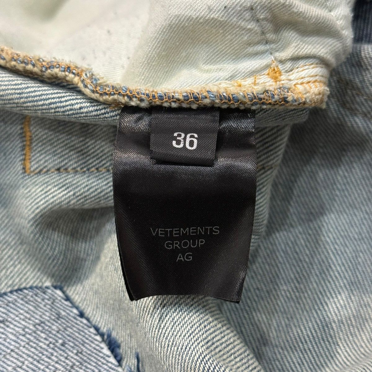 Vetements Vetements Trashed Denim Shorts Blue Size US 36 / EU 52 - 6 Thumbnail