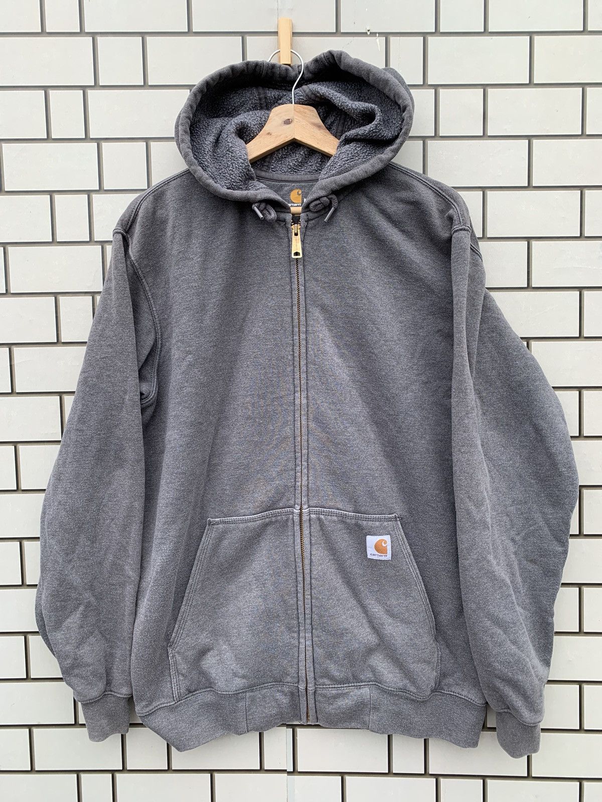 Carhartt Vintage Carhartt Hoodie Jacket Size US M / EU 48-50 / 2 - 2 Thumbnail