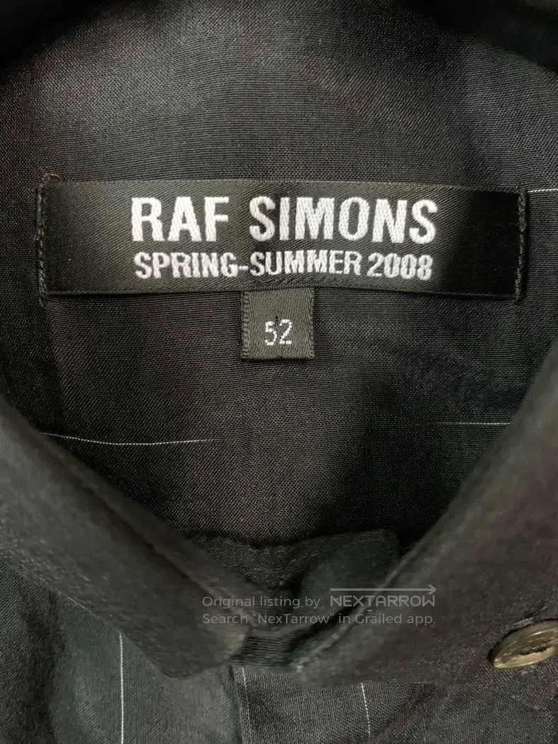 Raf Simons Raf Simons SS08 show ray silk cotton blend shirt Size US L / EU 52-54 / 3 - 3 Thumbnail