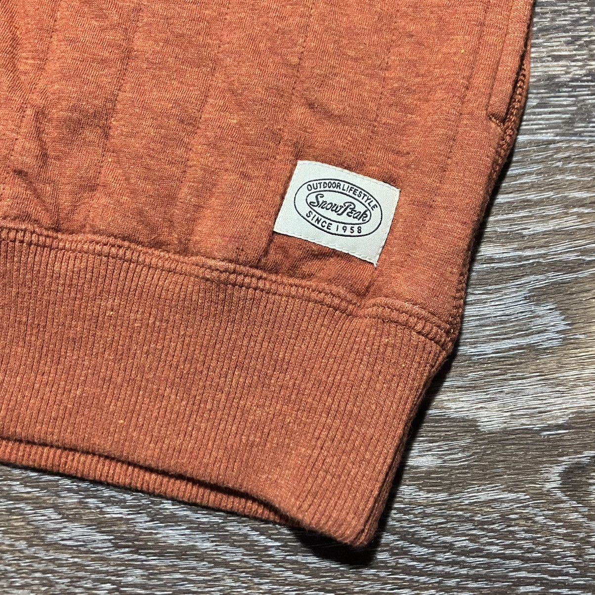 Snow Peak SNOW PEAK Natural Warm Stretch Pullover 1/3 Button Up Orange Size US S / EU 44-46 / 1 - 8 Thumbnail
