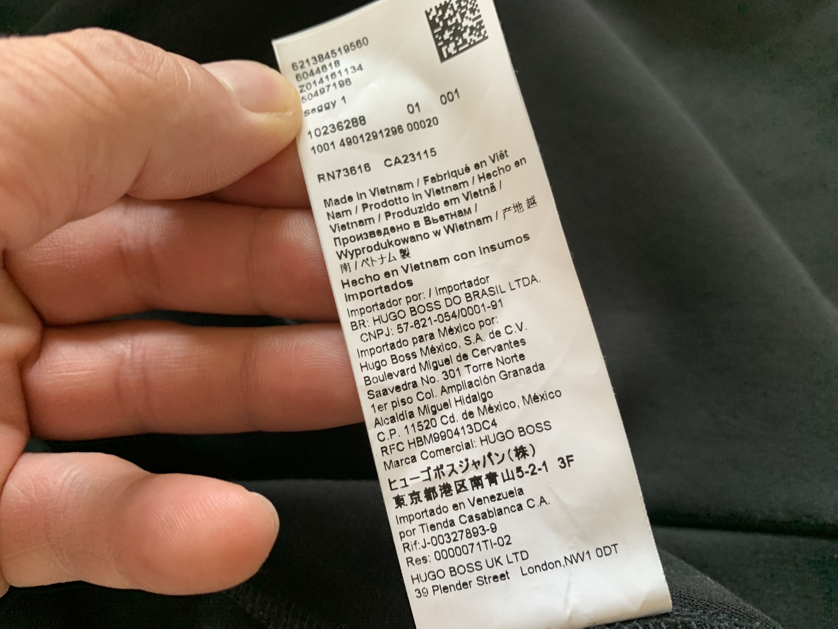 Hugo Boss Hugo Boss Zip Hoodie With Embroidered Logos 2023 Size US L / EU 52-54 / 3 - 12 Thumbnail