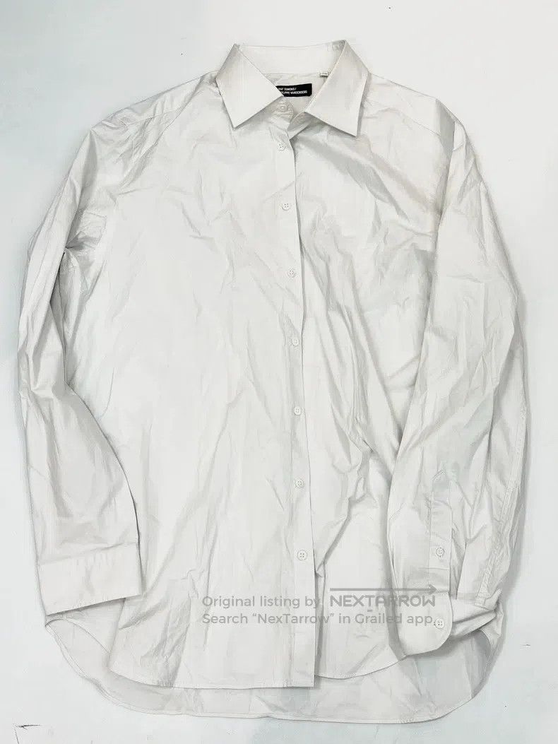 Raf Simons Raf Simons Artist's co-branded graffiti white shirt Size US M / EU 48-50 / 2 - 2 Thumbnail