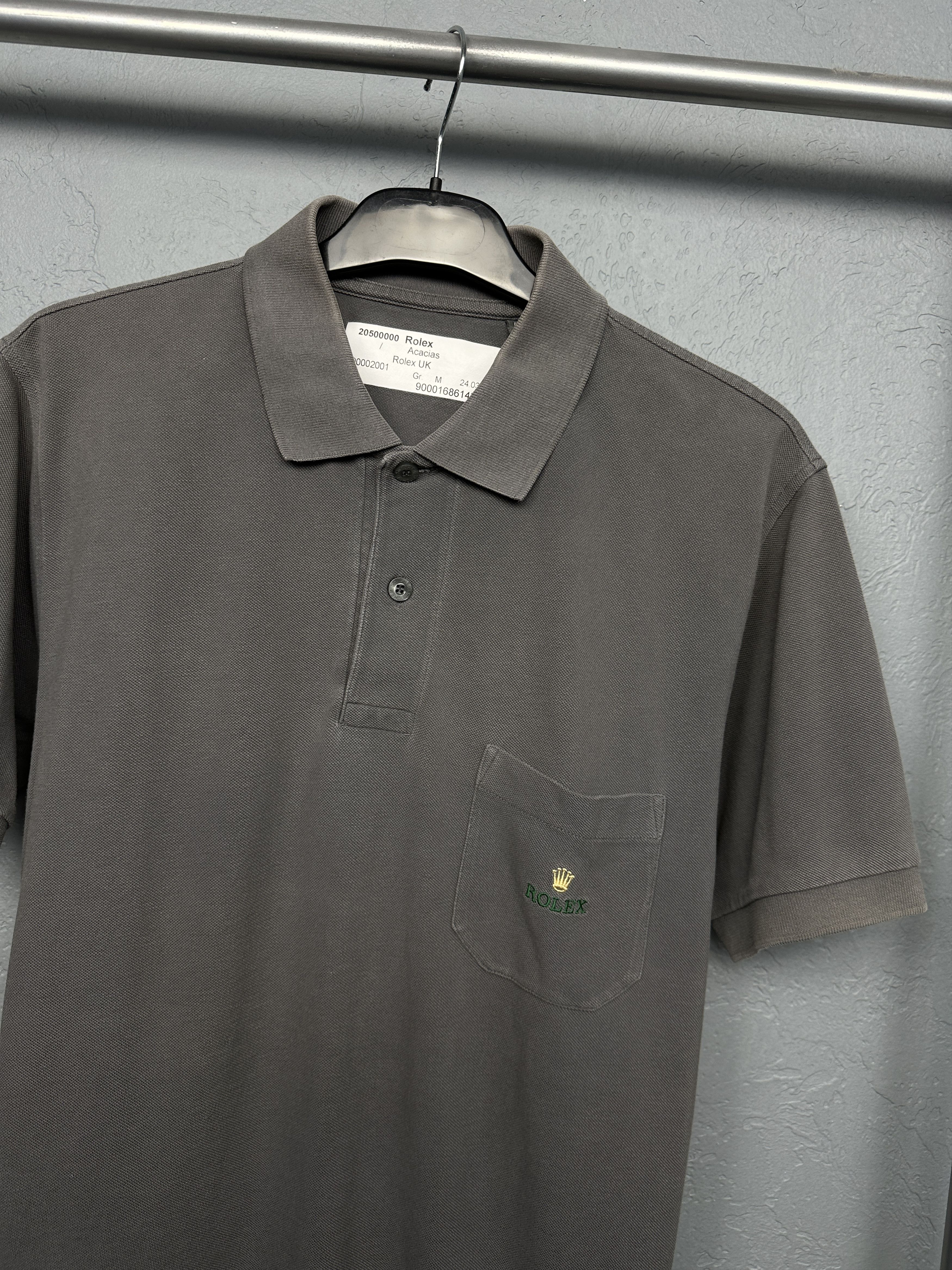 Rolex Rolex Vintage Mens Uniform Polo Shirt Size US M / EU 48-50 / 2 - 2 Thumbnail