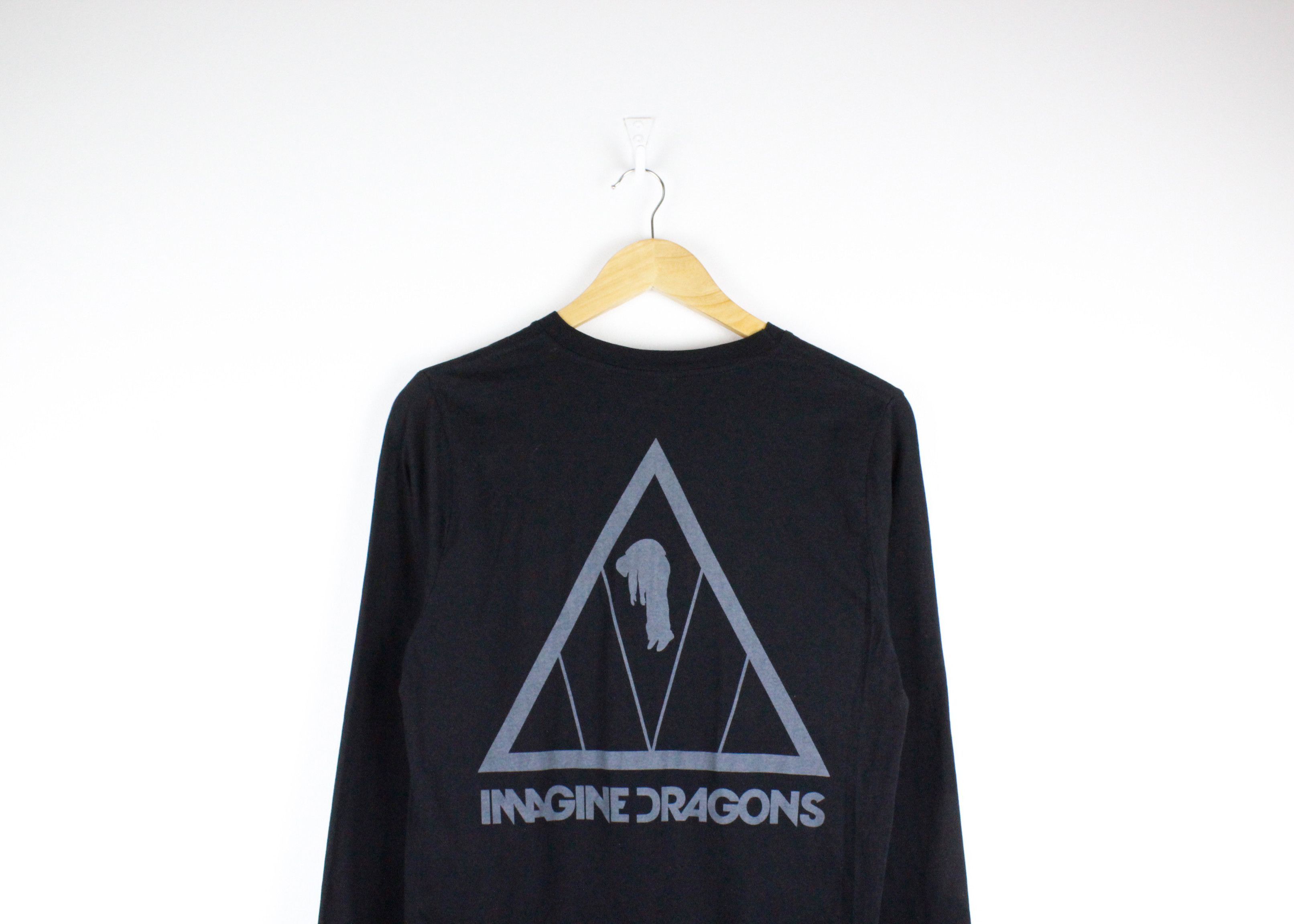 Band Tees Imagine Dragons Band Merch Long Sleeve Crew T-shirt NZ Size US S / EU 44-46 / 1 - 8 Thumbnail