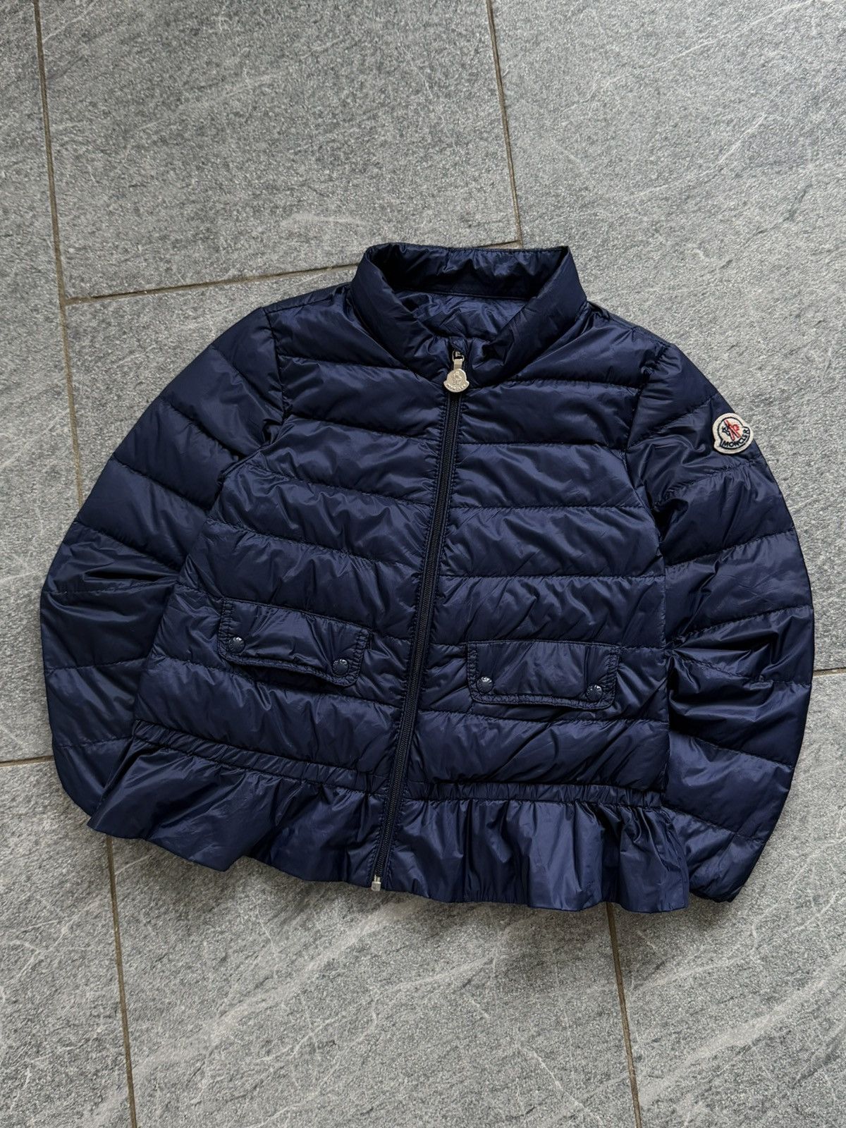 Moncler Vintage moncler jacket puffer small logo kids longue saison Size XXS / US 00 / IT 34 - 1 Thumbnail