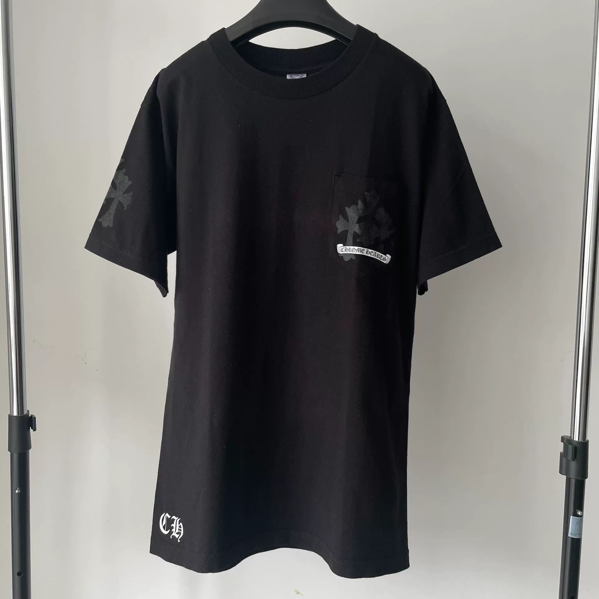 Chrome Hearts Chrome Hearts Cross Print Short Sleeve Tee Size US M / EU 48-50 / 2 - 1 Thumbnail